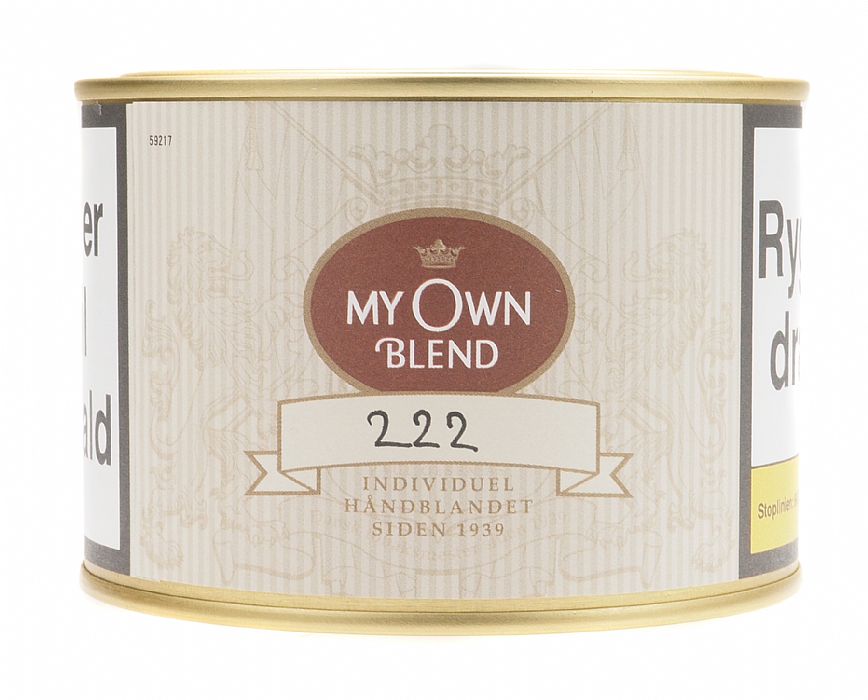 My Own Blend 222号 煙絲資料