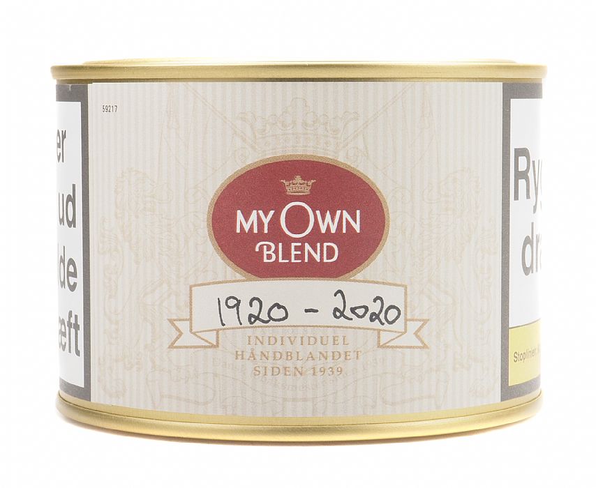 My Own Blend 1920-2020 重聚烟草 煙絲資料
