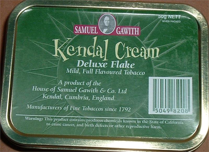 Samuel Gawith KC 切片 煙絲資料