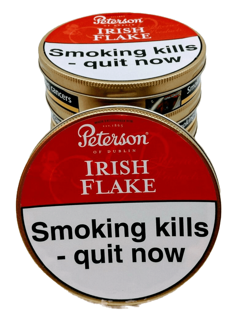 Peterson Irish Flake Pipe Tobacco Tin 50g | The Cigar Manor