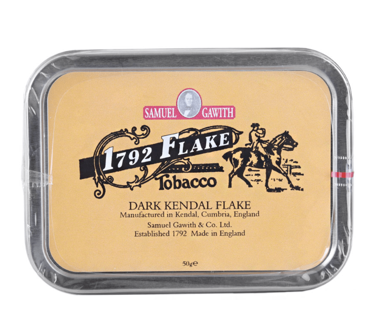 Samuel Gawith 1792 Flake 50g tin - Boswell Pipes