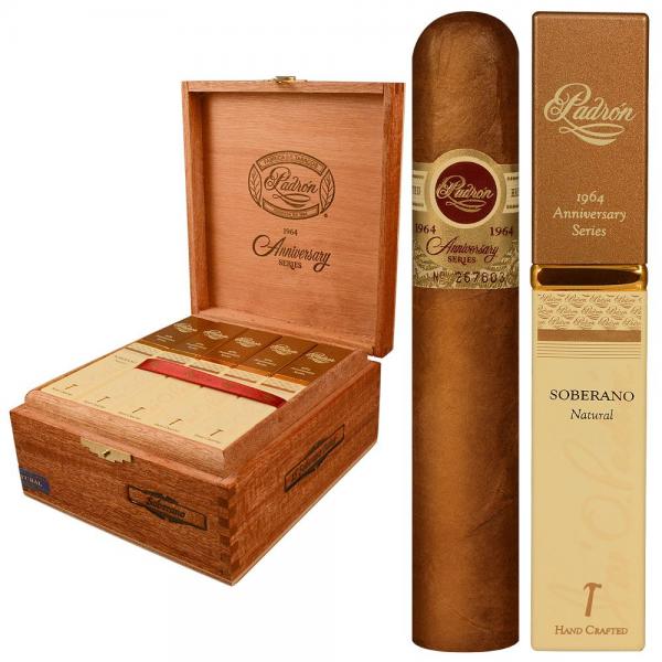 Buy Padrón 1964 Anniversary Series Soberano Natural - Cigars For Sale