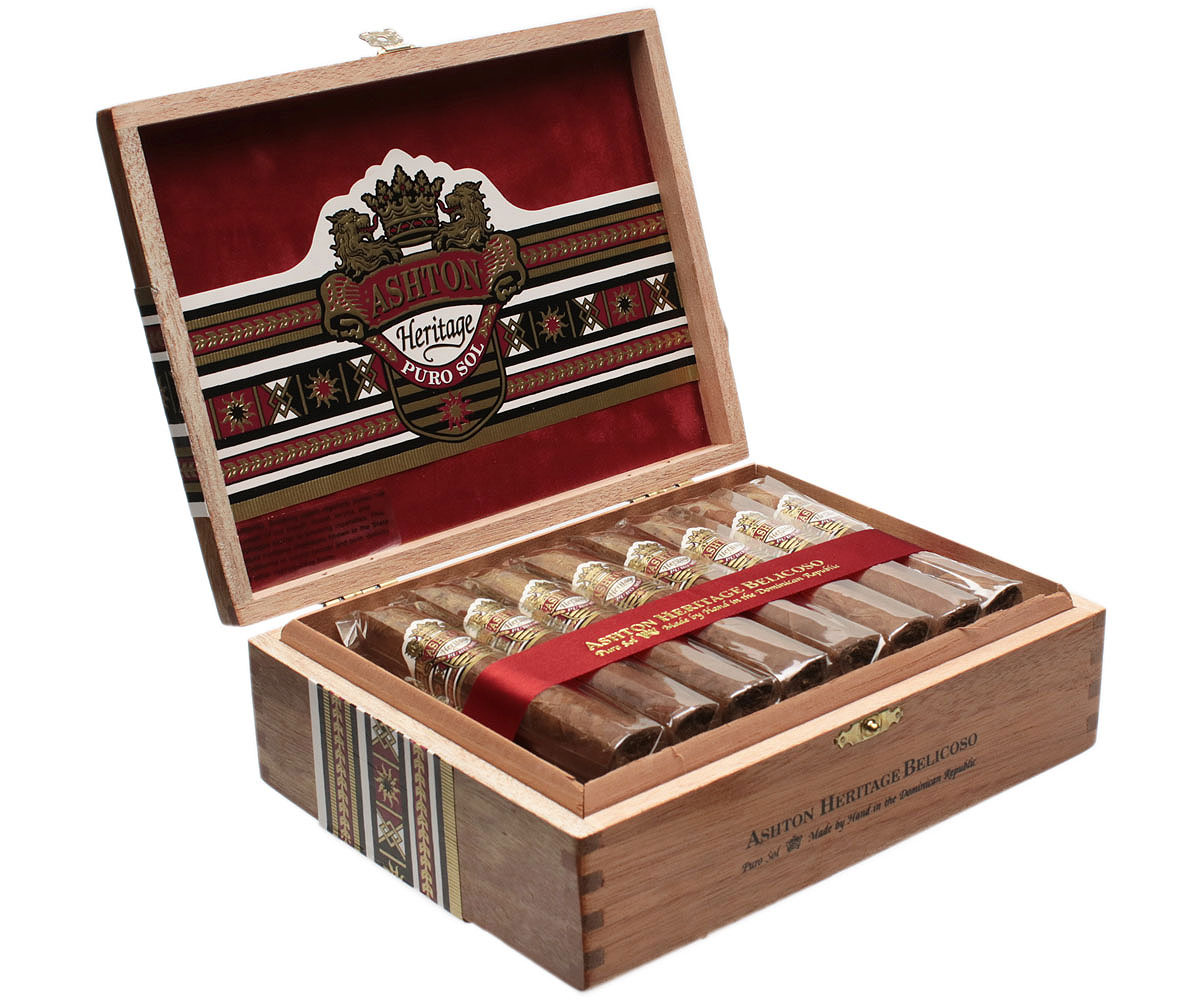 Heritage Puro Sol Belicoso - Ashton Cigars | Smokingpipes