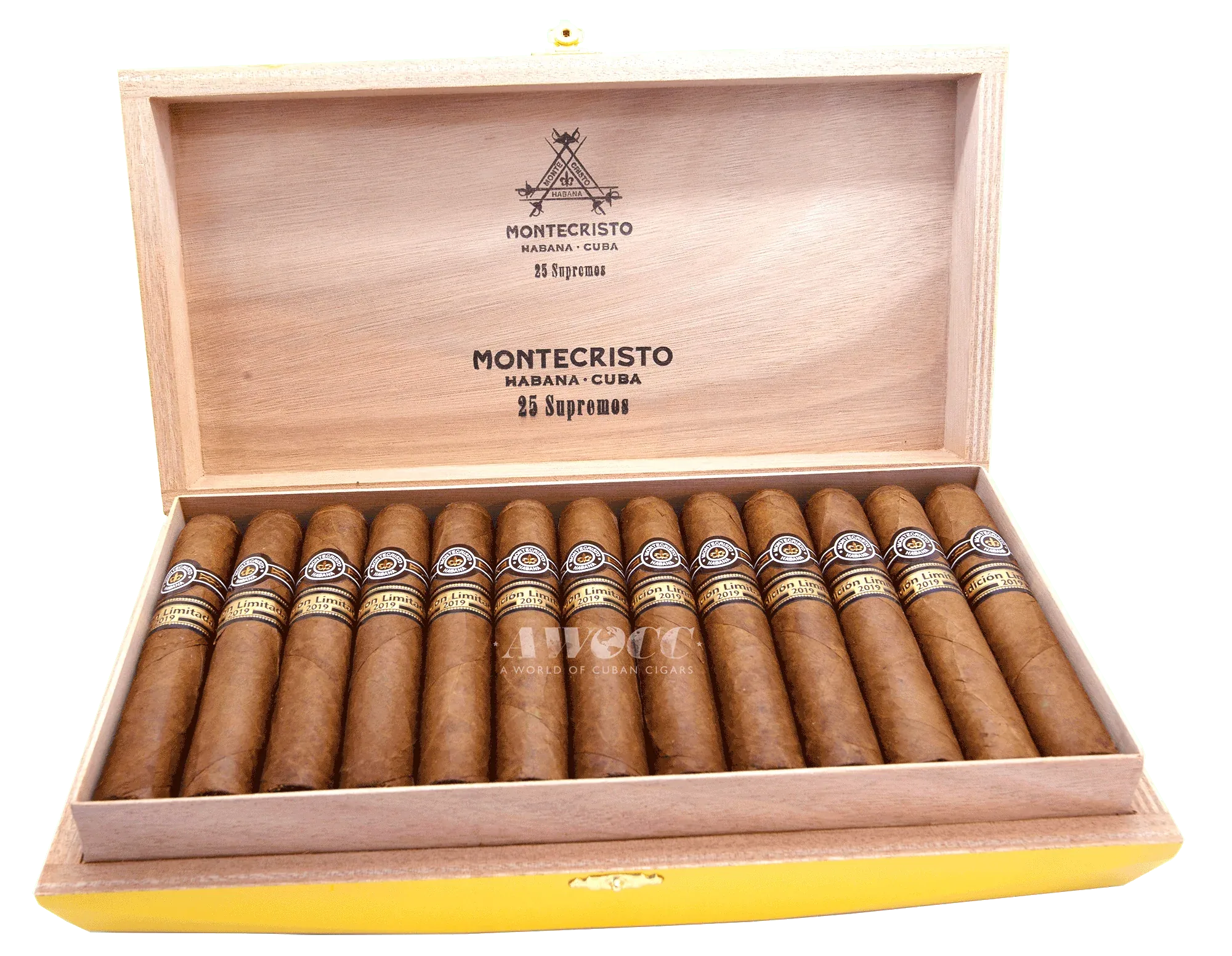 Montecristo 25 Supremos Edición Limitada 2019 - AWOCC