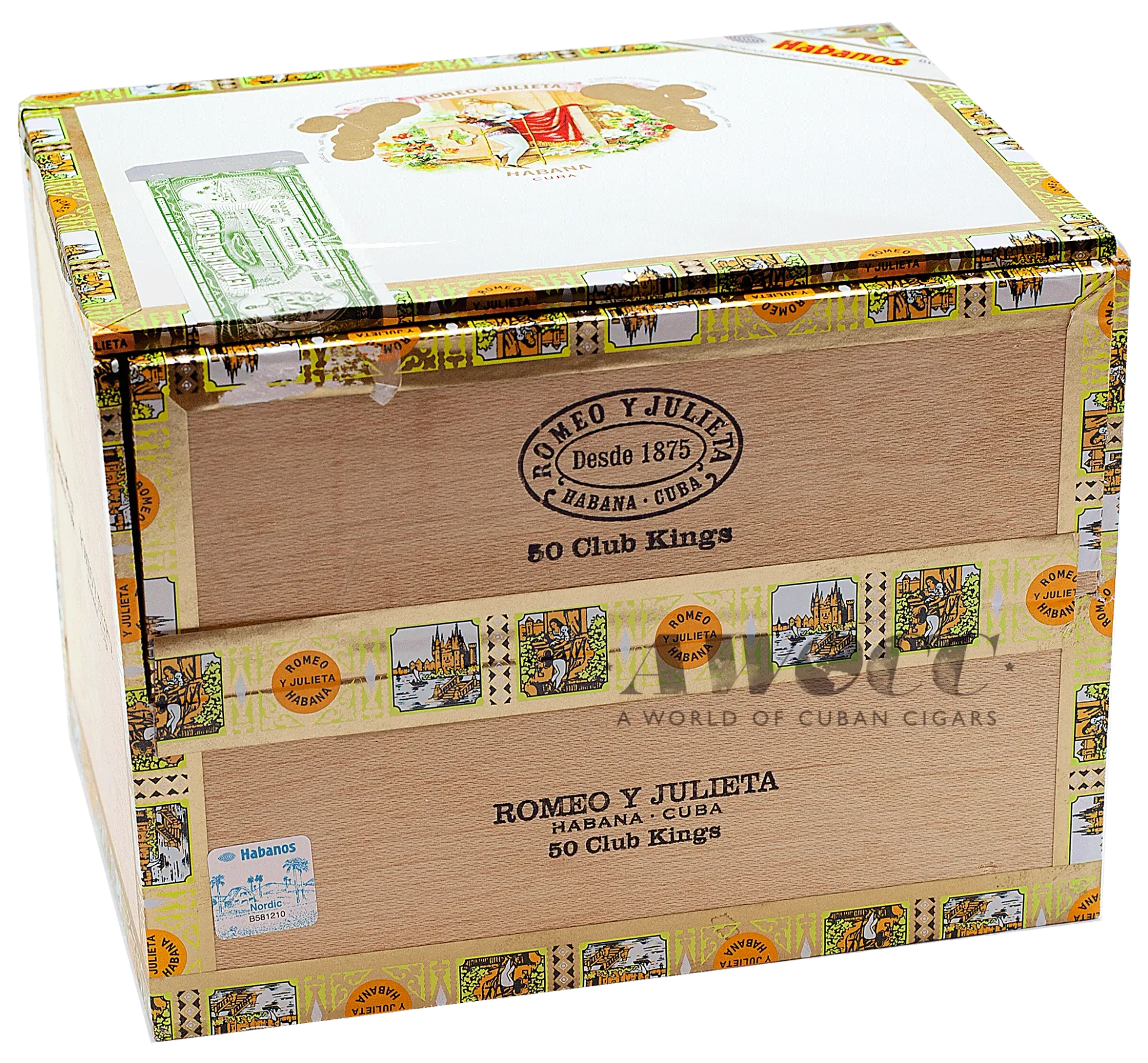 Romeo y Julieta 50 Club Kings (10 box of 5) - AWOCC