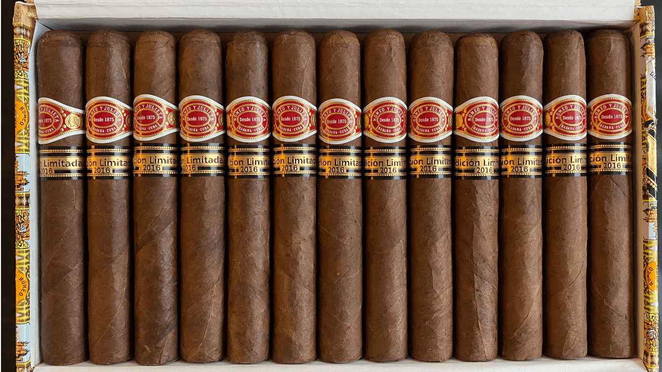 Romeo y Julieta Capuletos Edición Limitada 2017 Dress Box of 25 cigars 2598