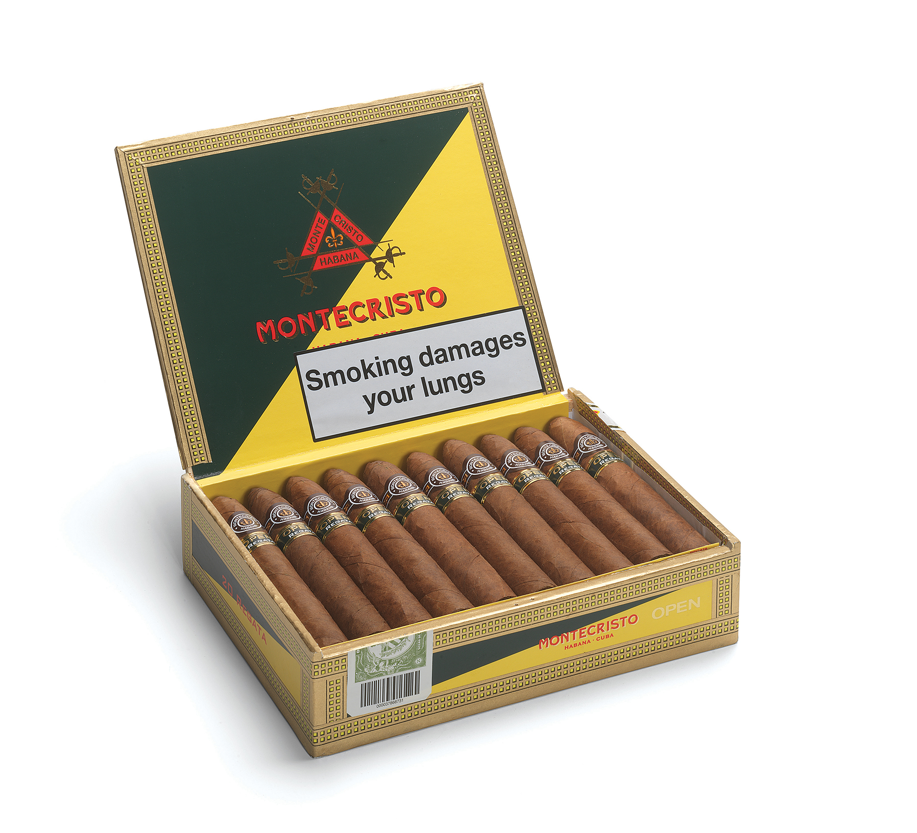 Montecristo Open Regata- Box of 20 Cigars | James Barber Tobacconist