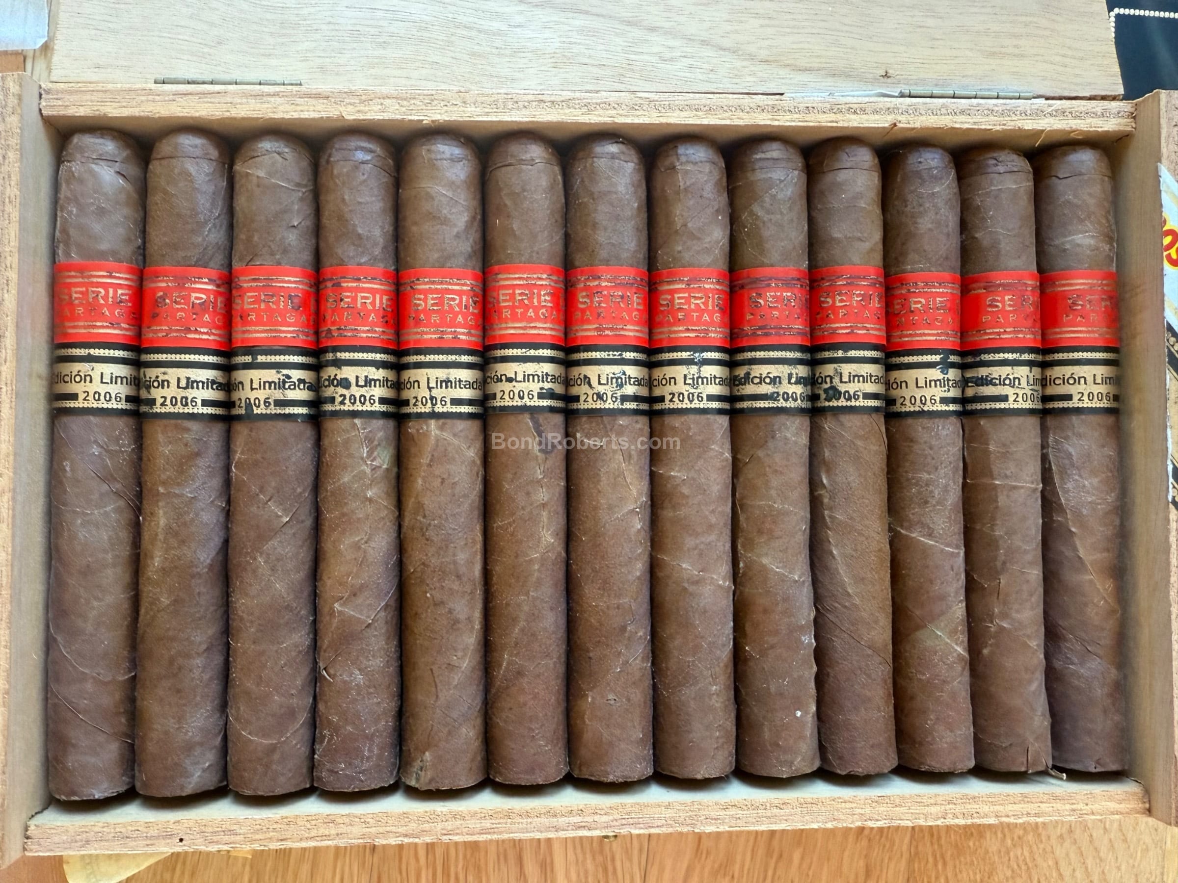 Partagás Serie D No.3 Edición Limitada 2006 Semi Boite Nature Box of 25 ...