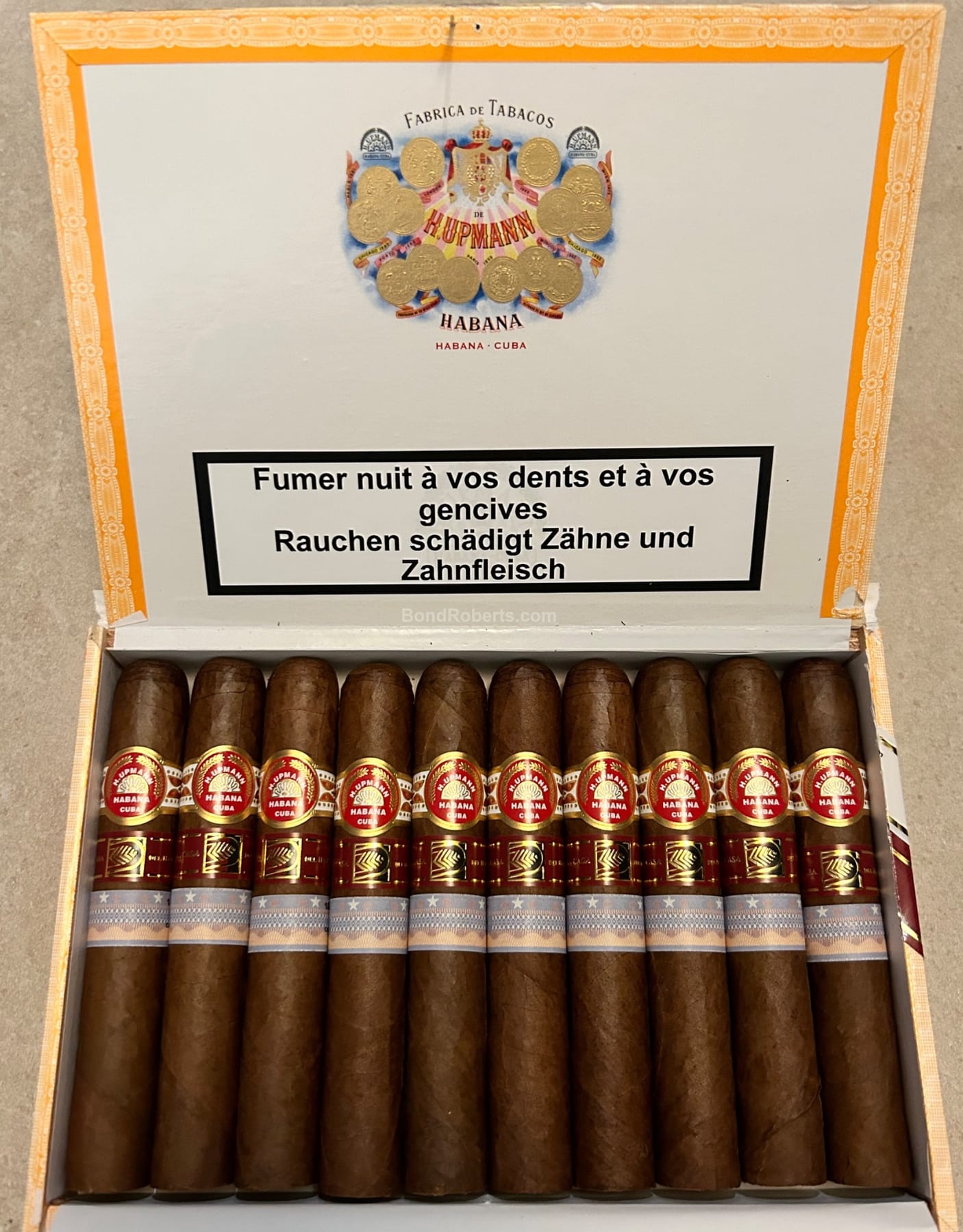 H. Upmann Royal Robusto LCDH Exclusivo 2023 Dress Box of 10 cigars 28999