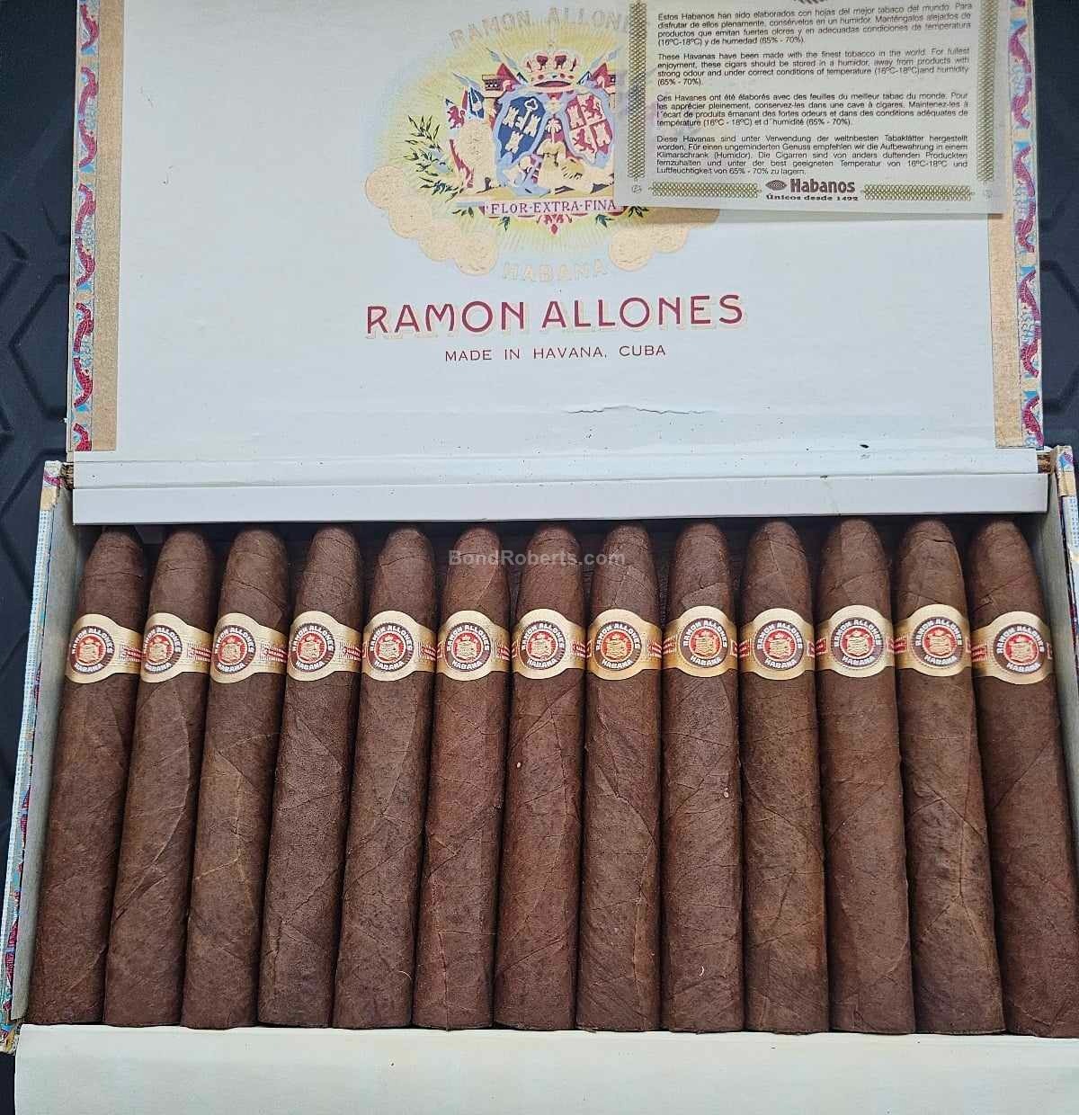 Ramón Allones Belicoso Exclusive Release 2004 Dress Box of 25 cigars 33058