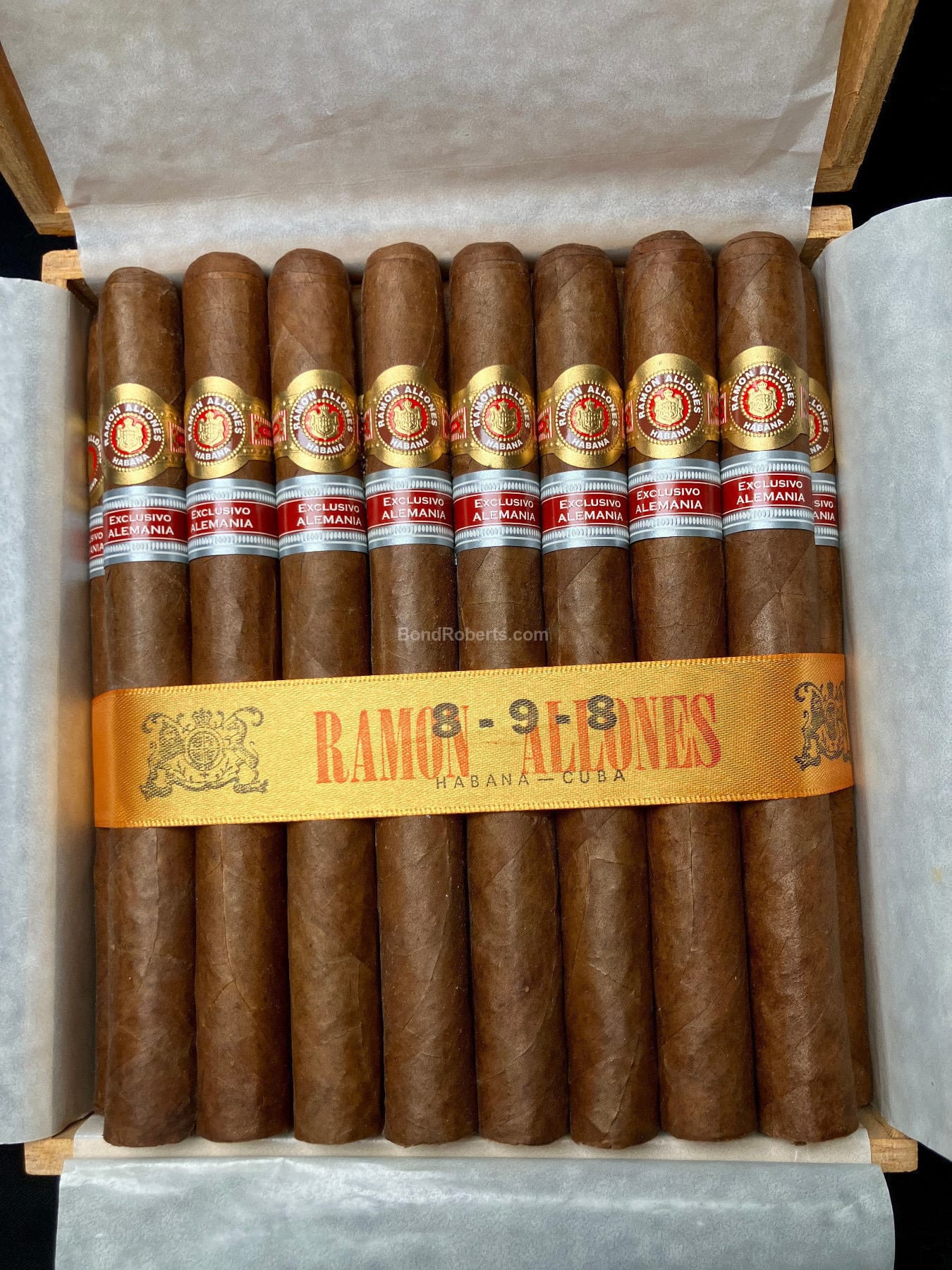 Ramón Allones 8-9-8 Edición Regional Alemania 2015 Numbered 8-9-8 Box ...