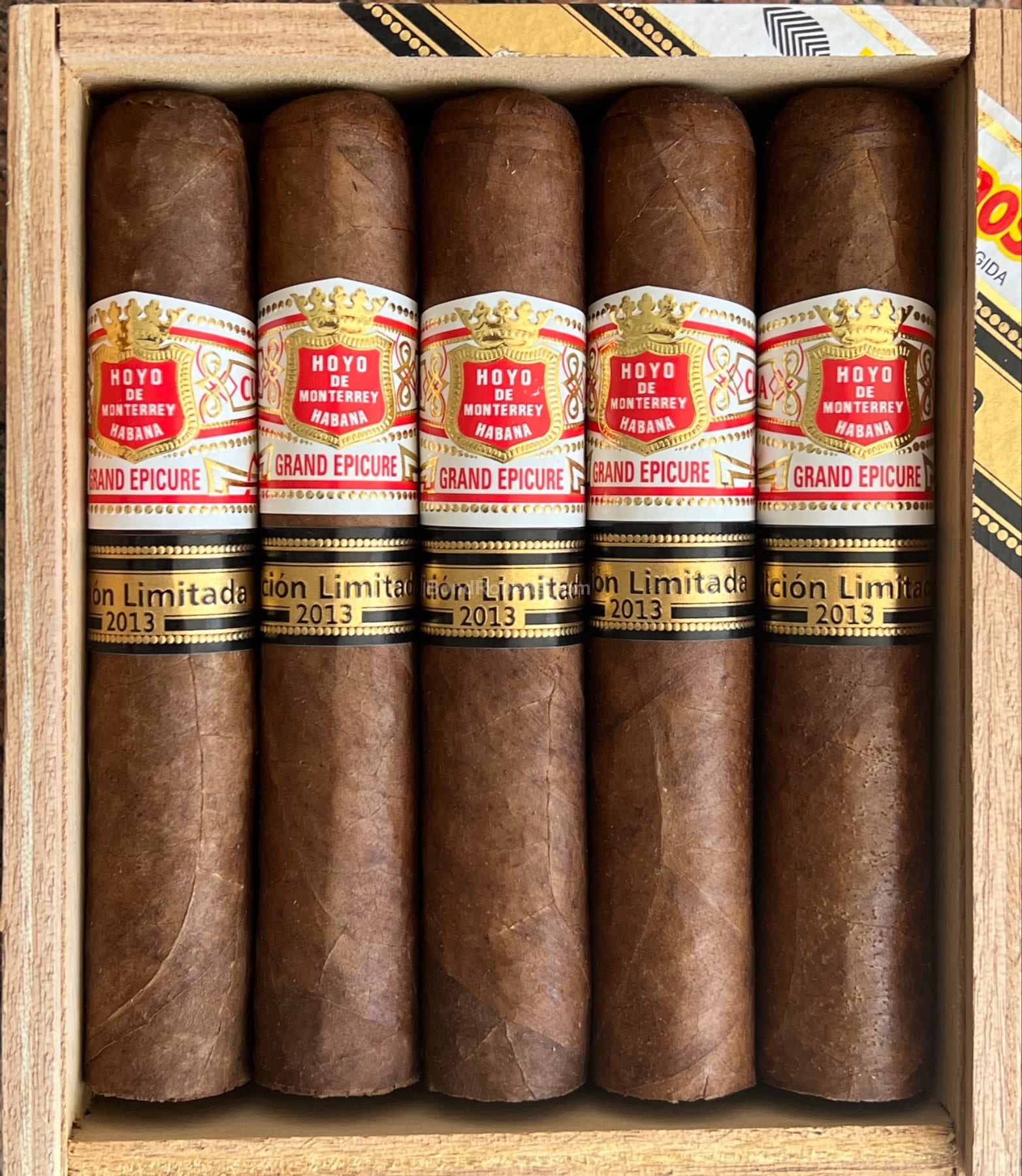 Hoyo de Monterrey Grand Epicure Edición Limitada 2013 Slide Lid Box of ...