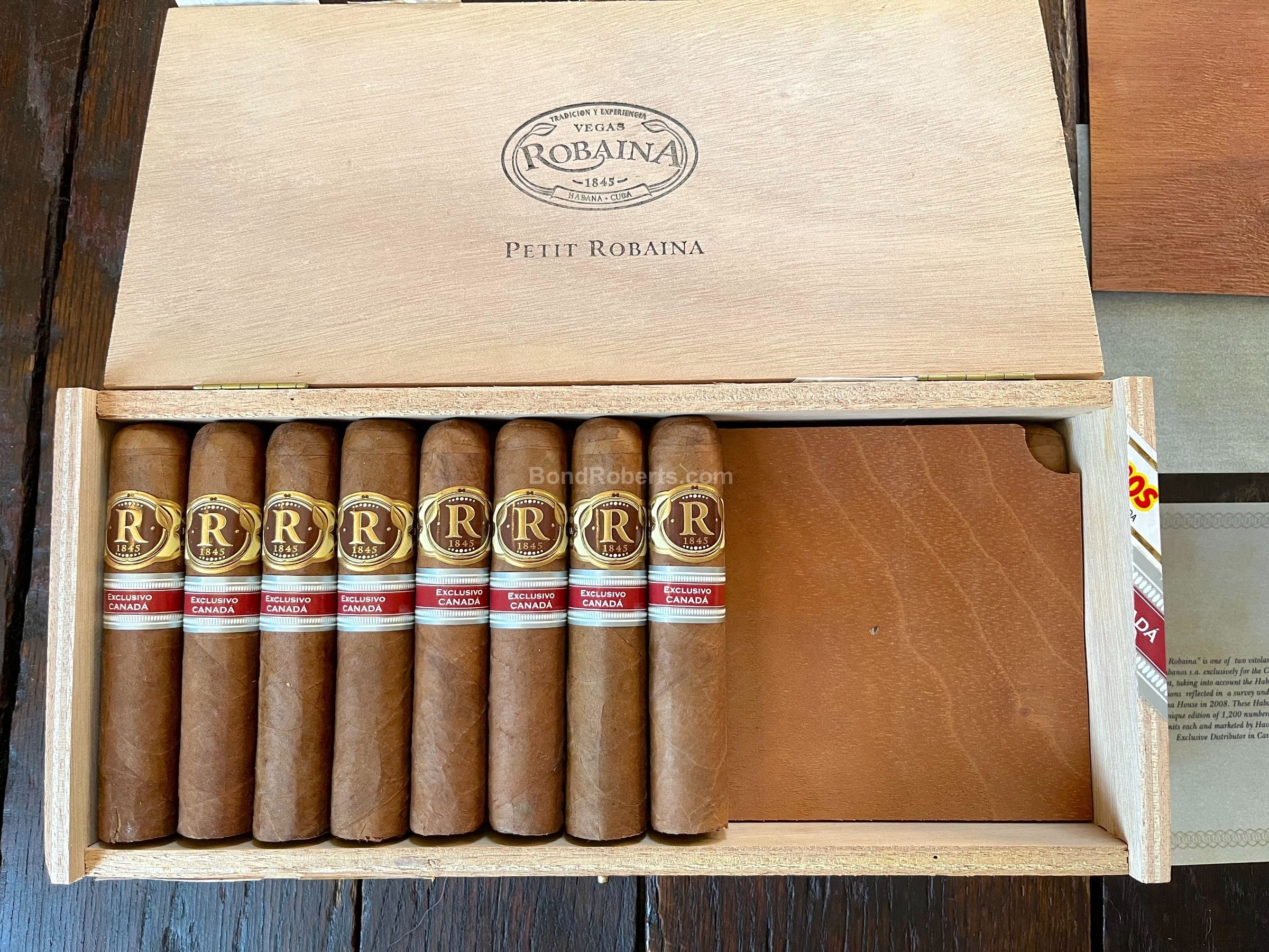 Vegas Robaina Petit Robaina Edición Regional Canadá 2009 Numbered Semi ...