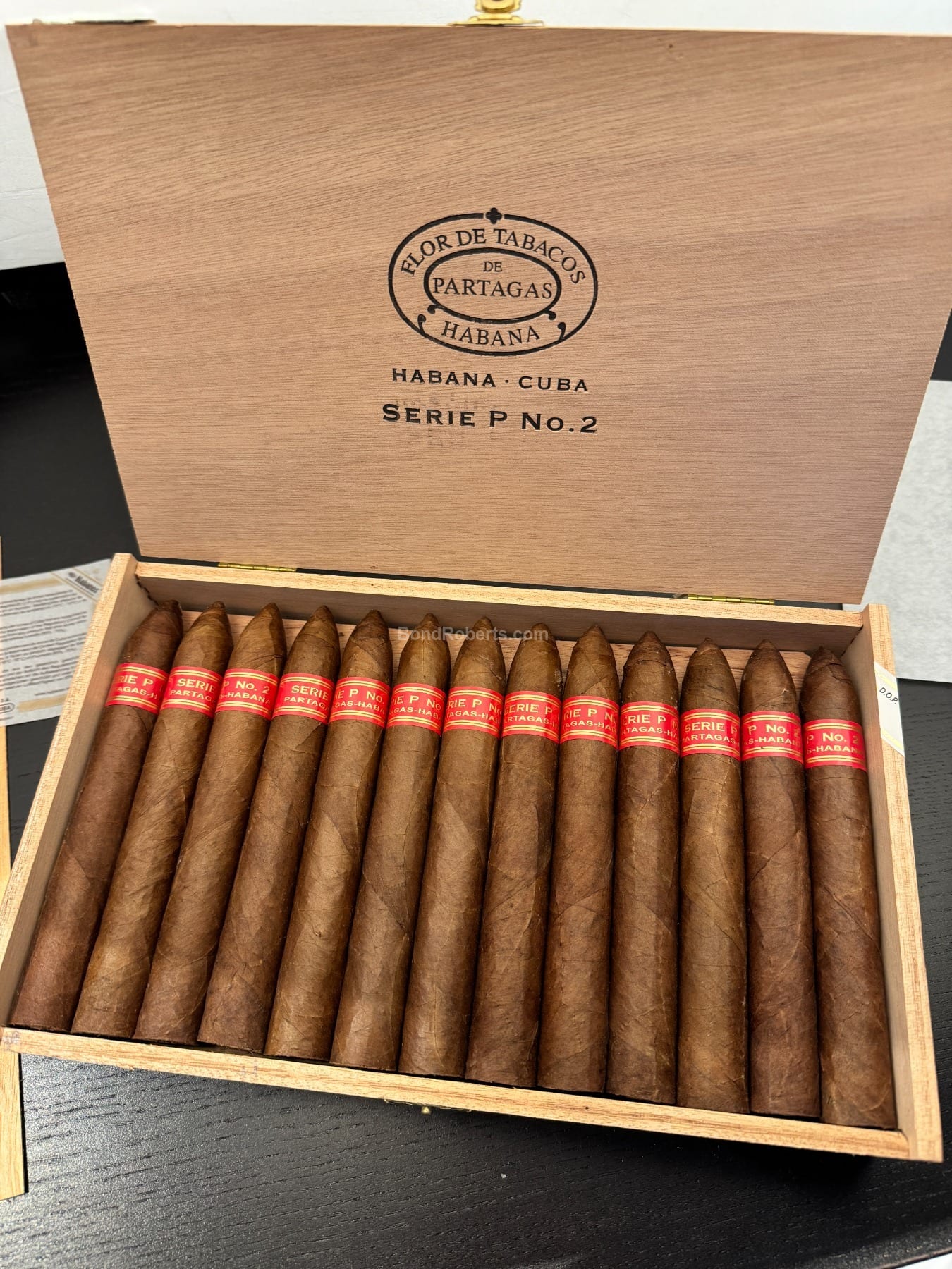 Partagás Serie P No.2 2019 Semi Boite Nature Box of 25 cigars 41166