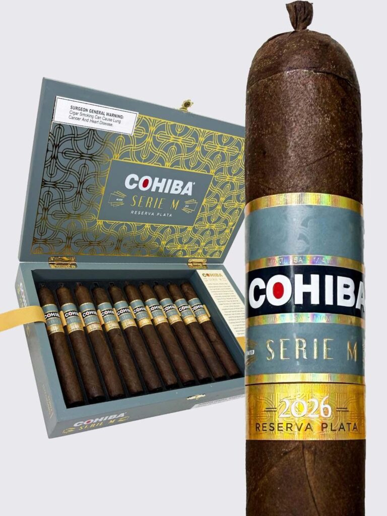 Cohiba Serie M Reserva Plata 2026 (6×52) - Cigars Daily