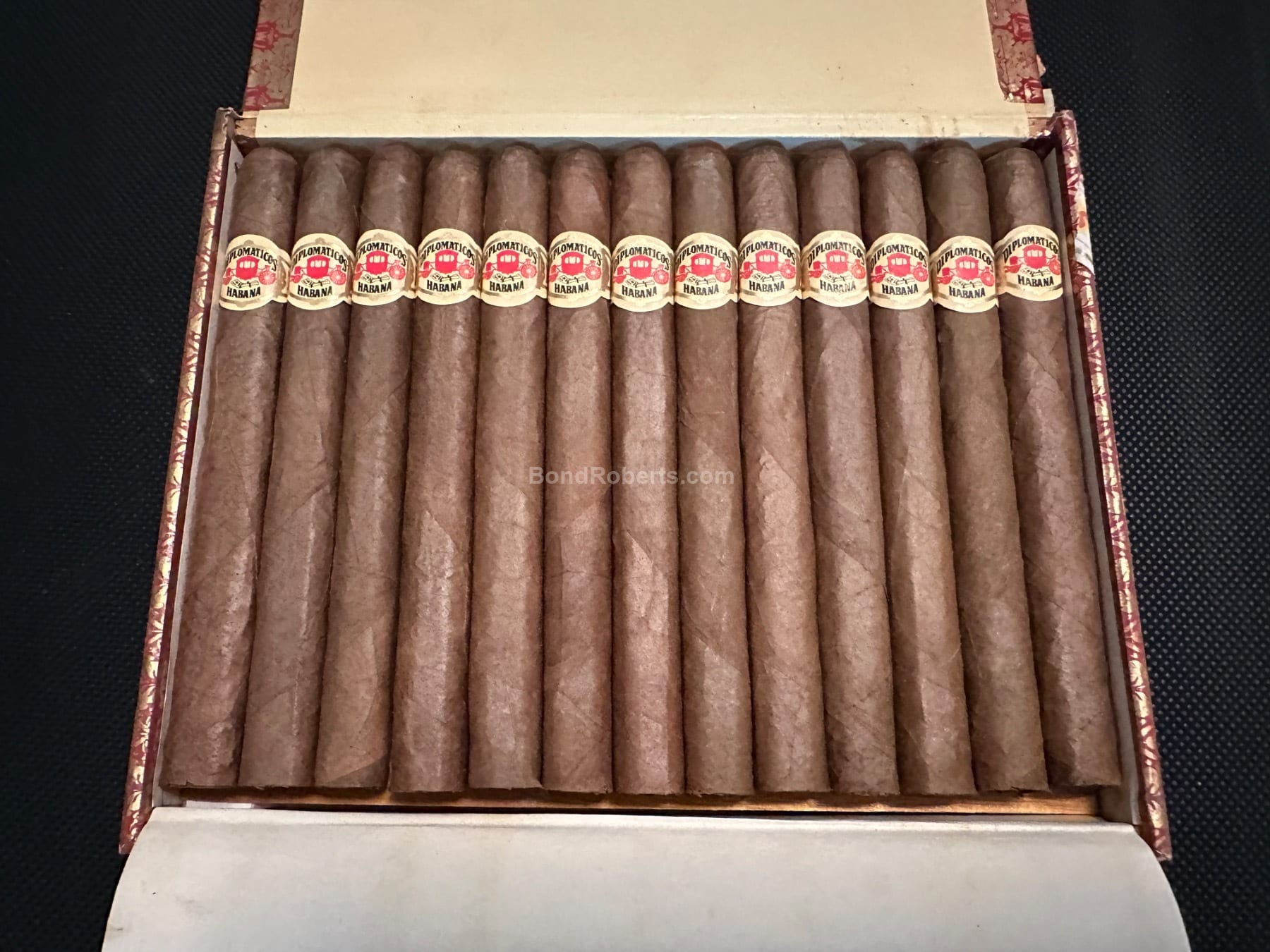 Diplomáticos Diplomáticos No.1 1998 Semi Boite Nature Box of 25 cigars ...