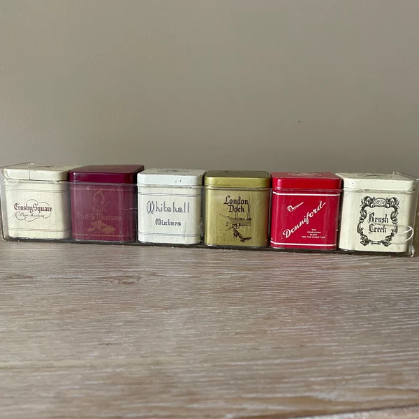 Pipe Tobacco Tins - Etsy