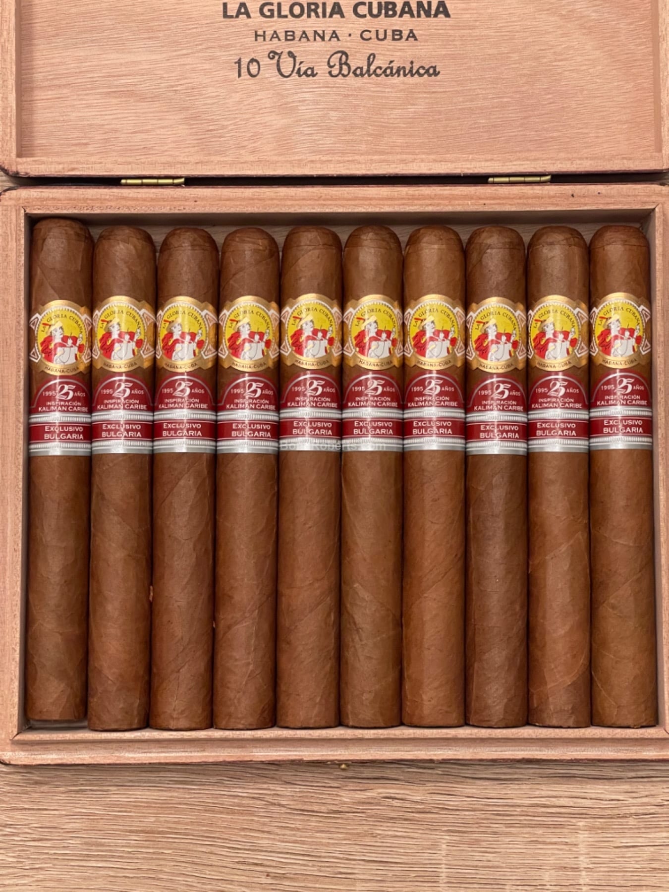 La Gloria Cubana Via Balcanica Edición Regional Bulgaria 2023 Numbered ...
