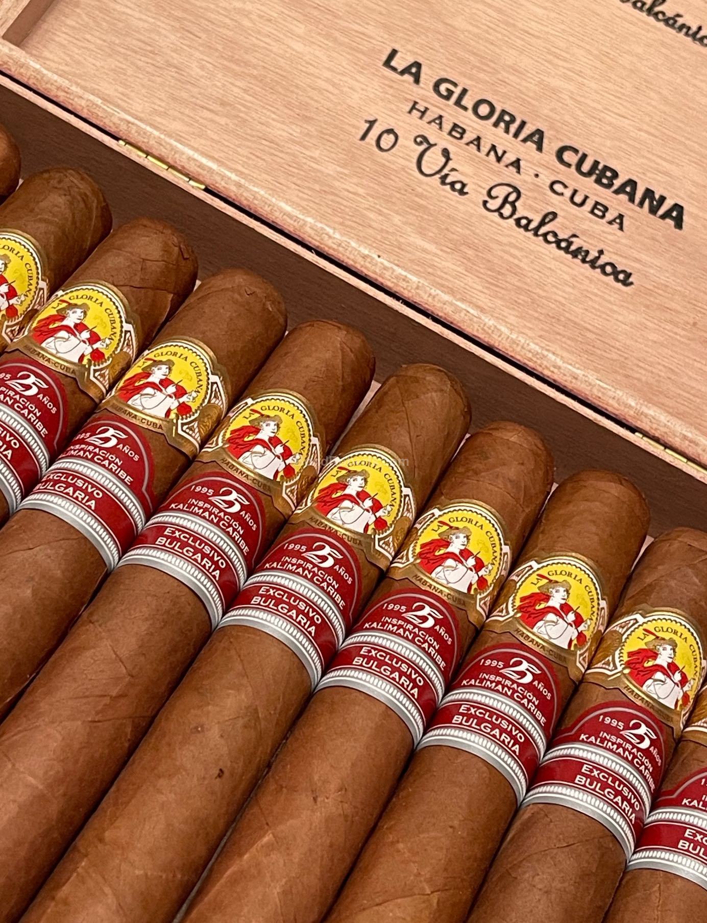 La Gloria Cubana Via Balcanica Edición Regional Bulgaria 2022 Numbered ...