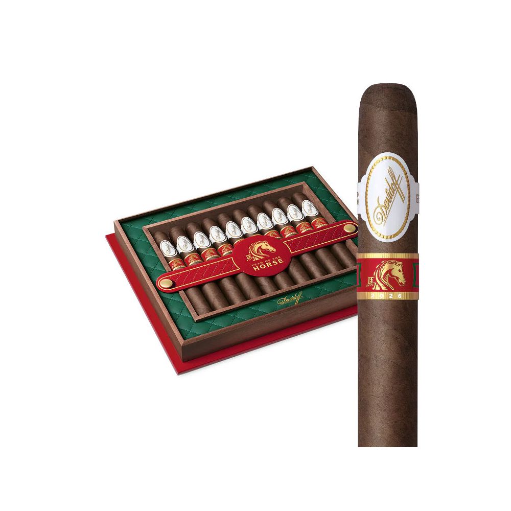 Buy Davidoff Year of the Horse Limited Edition 2026 Box of 10 Cigars Online