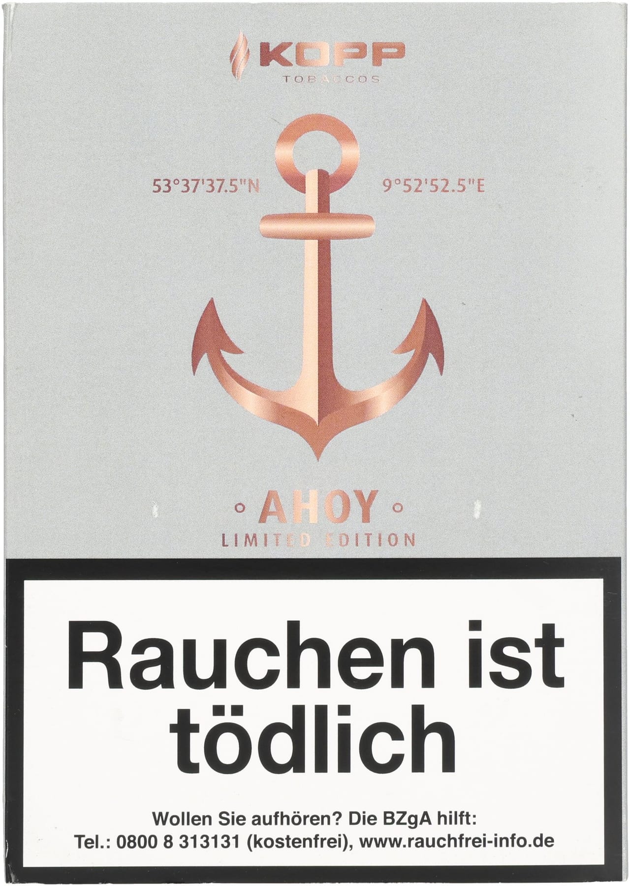 Kopp Limited Edition 2026 Ahoy (100g Schmuckdose) | Cigarworld.de Tabak ...