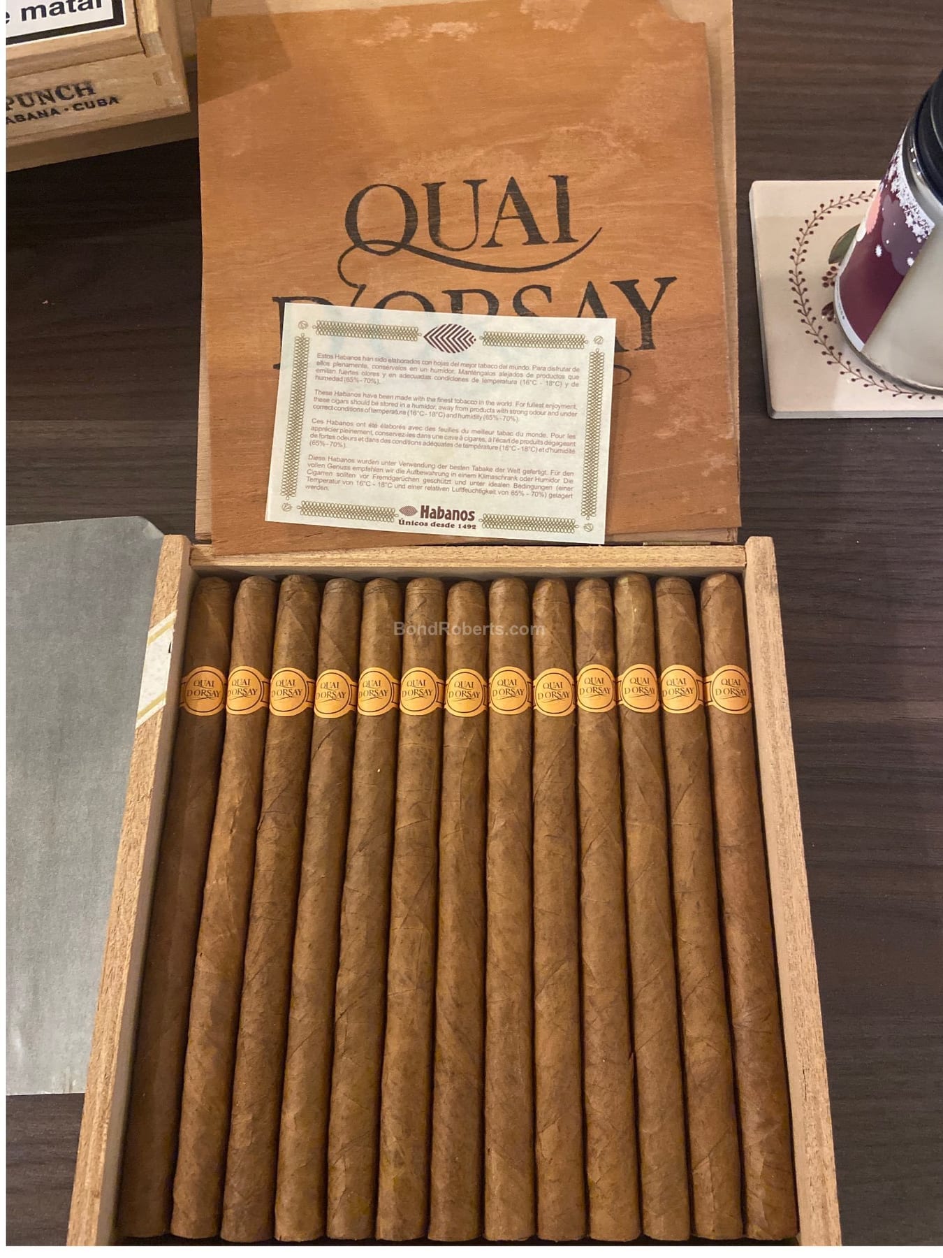 Quai d'Orsay 奥赛码头 帕内特拉（1974-2010，已停产） 雪茄資料