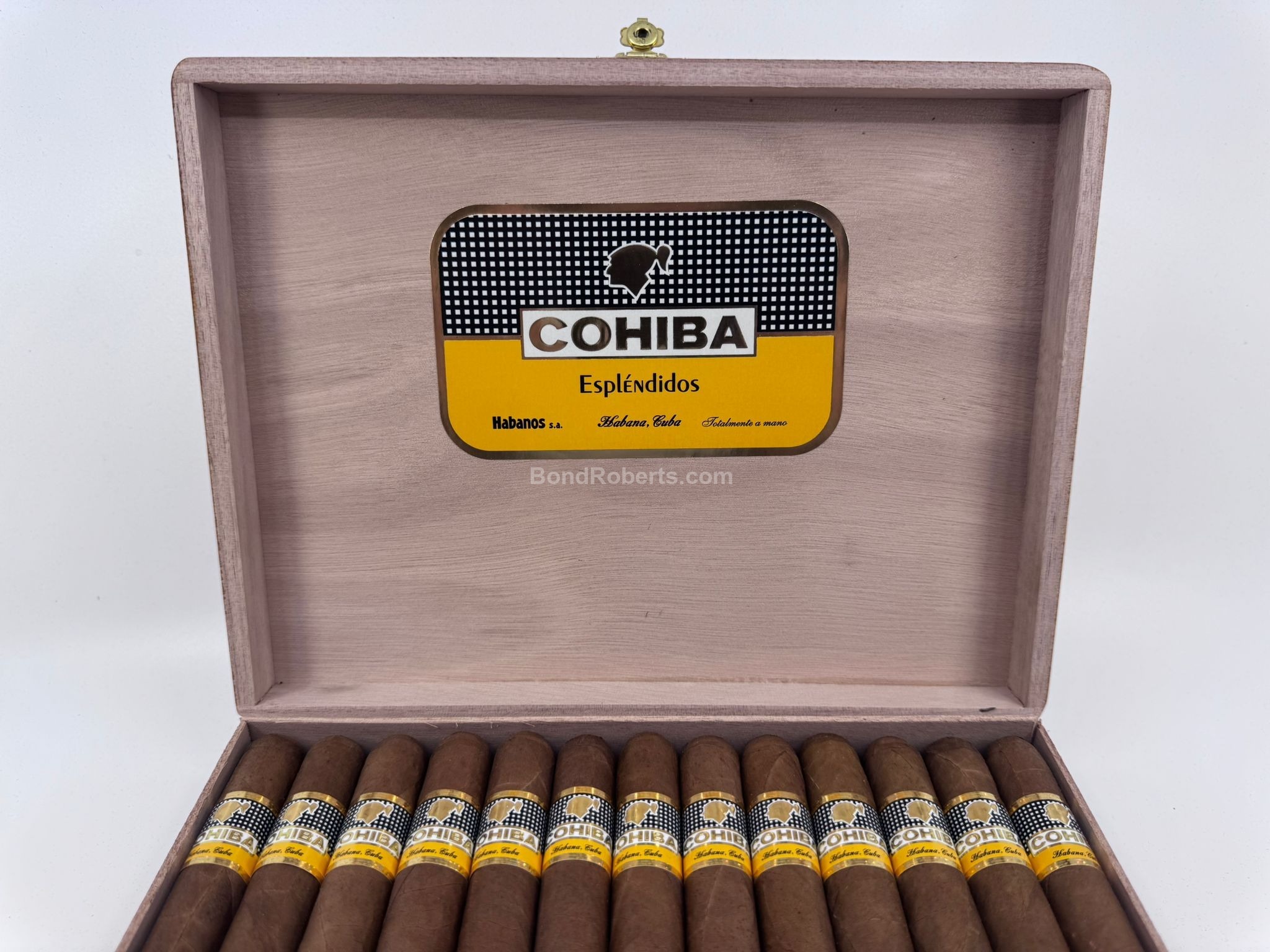 Cohiba Espléndidos 2024 Varnished Boîte Nature Box of 25 cigars 41768