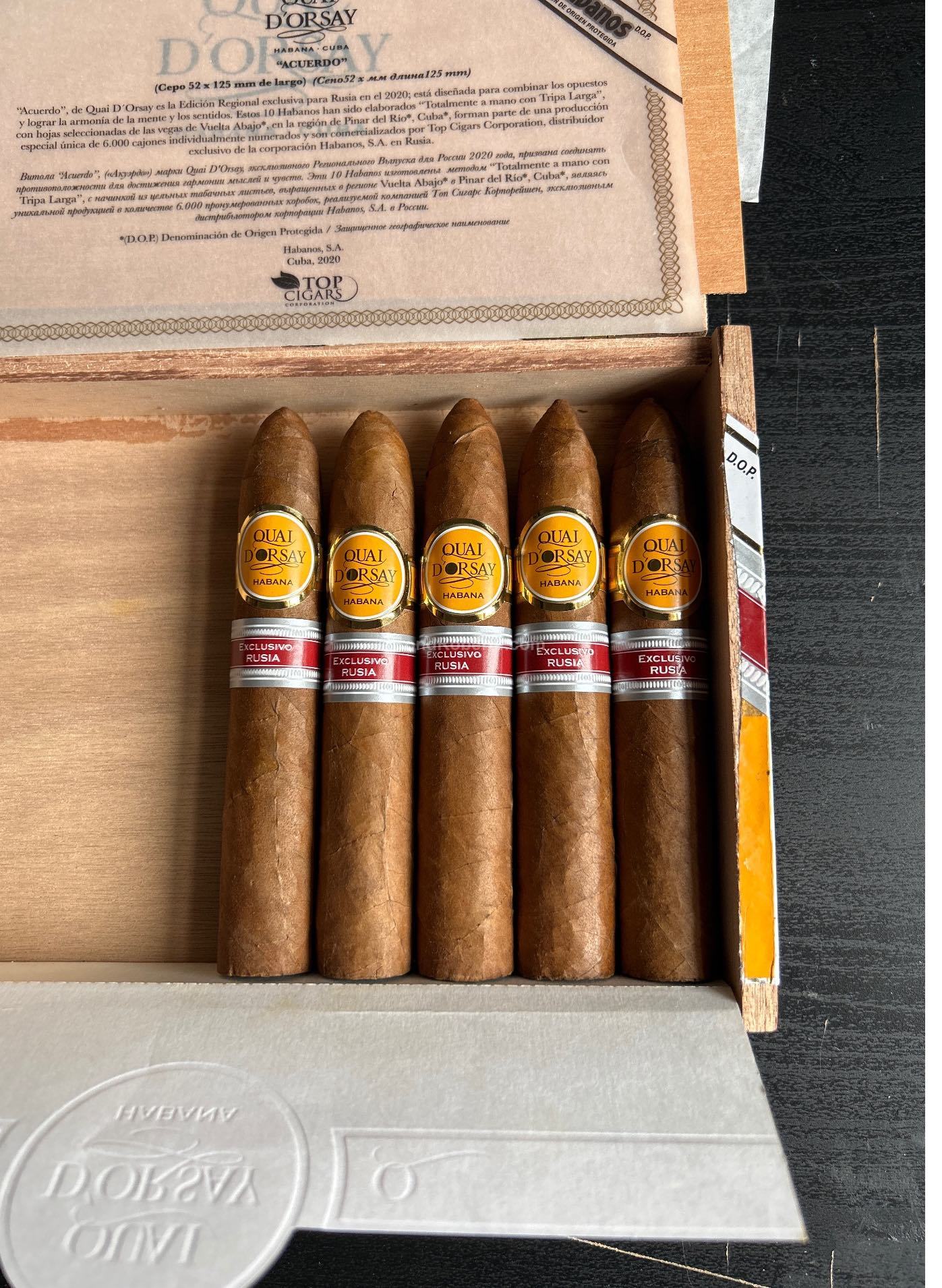 Quai d'Orsay Acuerdo Edición Regional Rusia 2021 Numbered Semi Boite ...