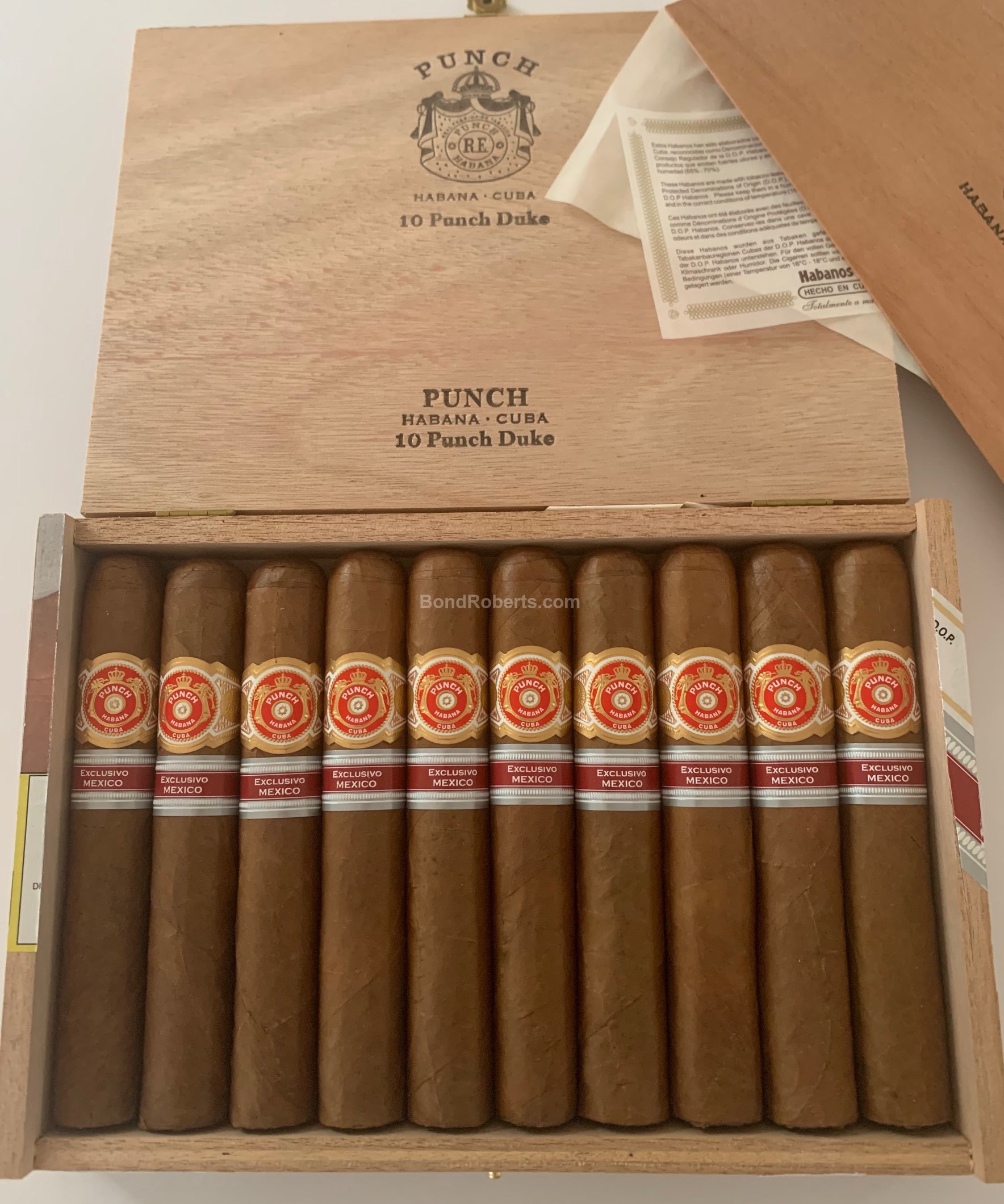 Punch Duke Edición Regional México 2018 Numbered semi boîte nature box ...
