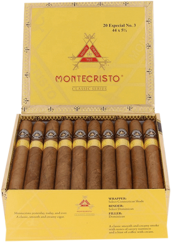 Montecristo 蒙特克里斯托 6号 雪茄資料