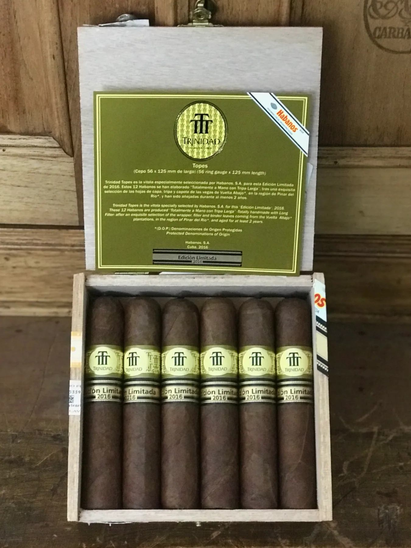 Trinidad Edición Limitada 2003 特立尼达 2003年度限量版