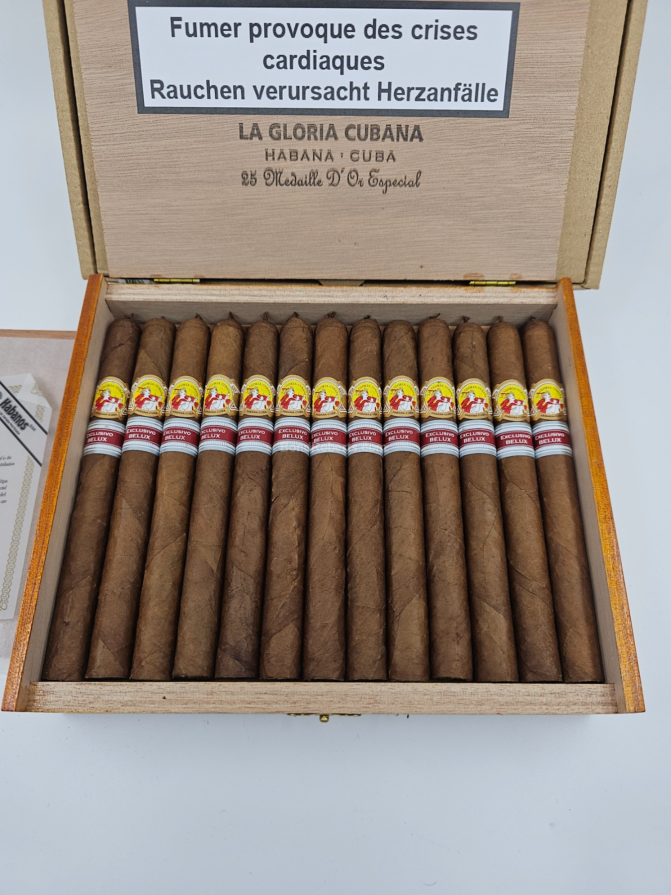 La Gloria Cubana Médaille d'Or No.3 古巴荣耀 金质奖章三号（不在售）