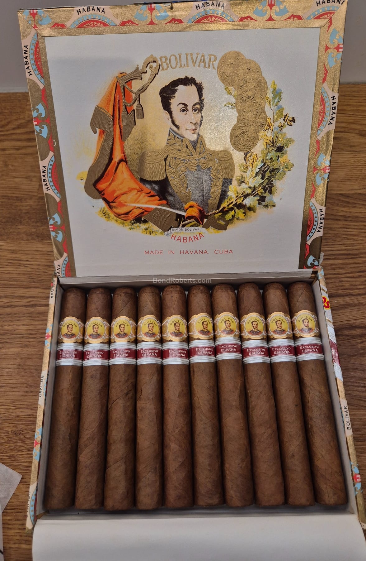 Bolívar 玻利瓦尔108西班牙地区版2010 雪茄資料