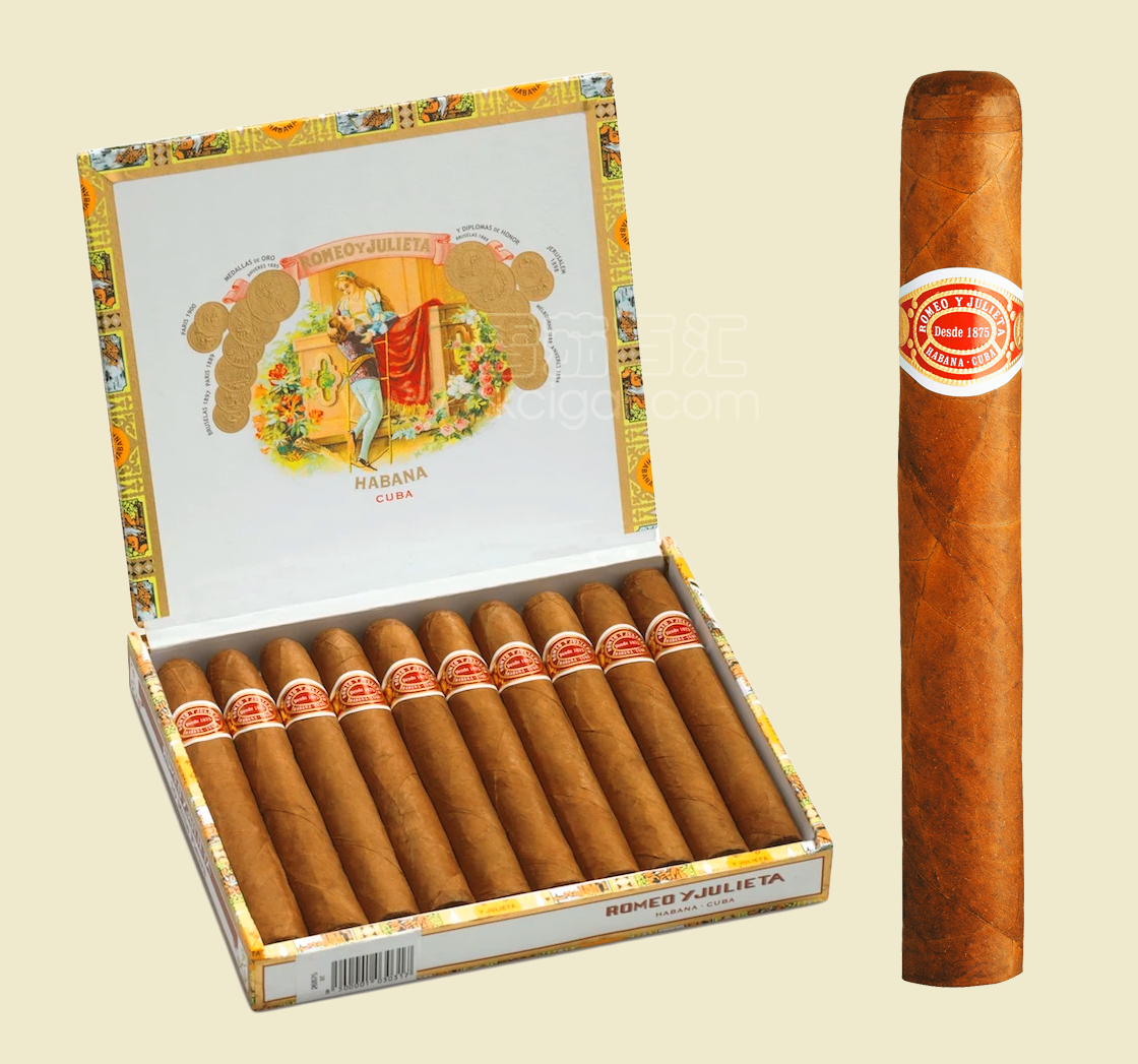 古巴罗密欧妙丽雪茄 10支木盒装ROMEO Y JULIETA 10 MILLE FLEURS-热销产品-雪茄百汇