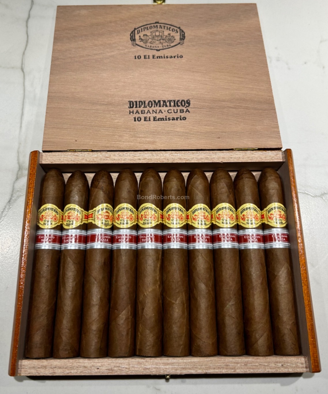 Diplomáticos El Emisario Edición Regional Suiza 2023 Numbered Varnished ...