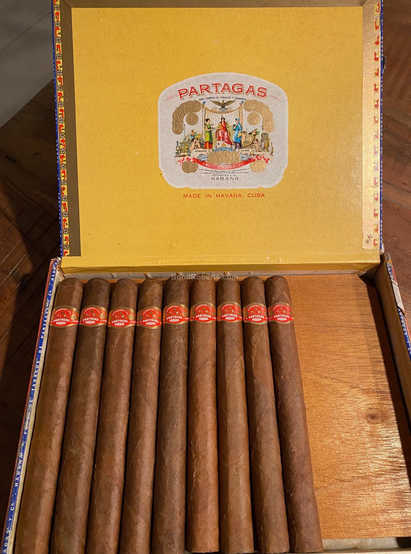 Partagás Churchill de Luxe 1997 Dress Box of 25 cigars 7301