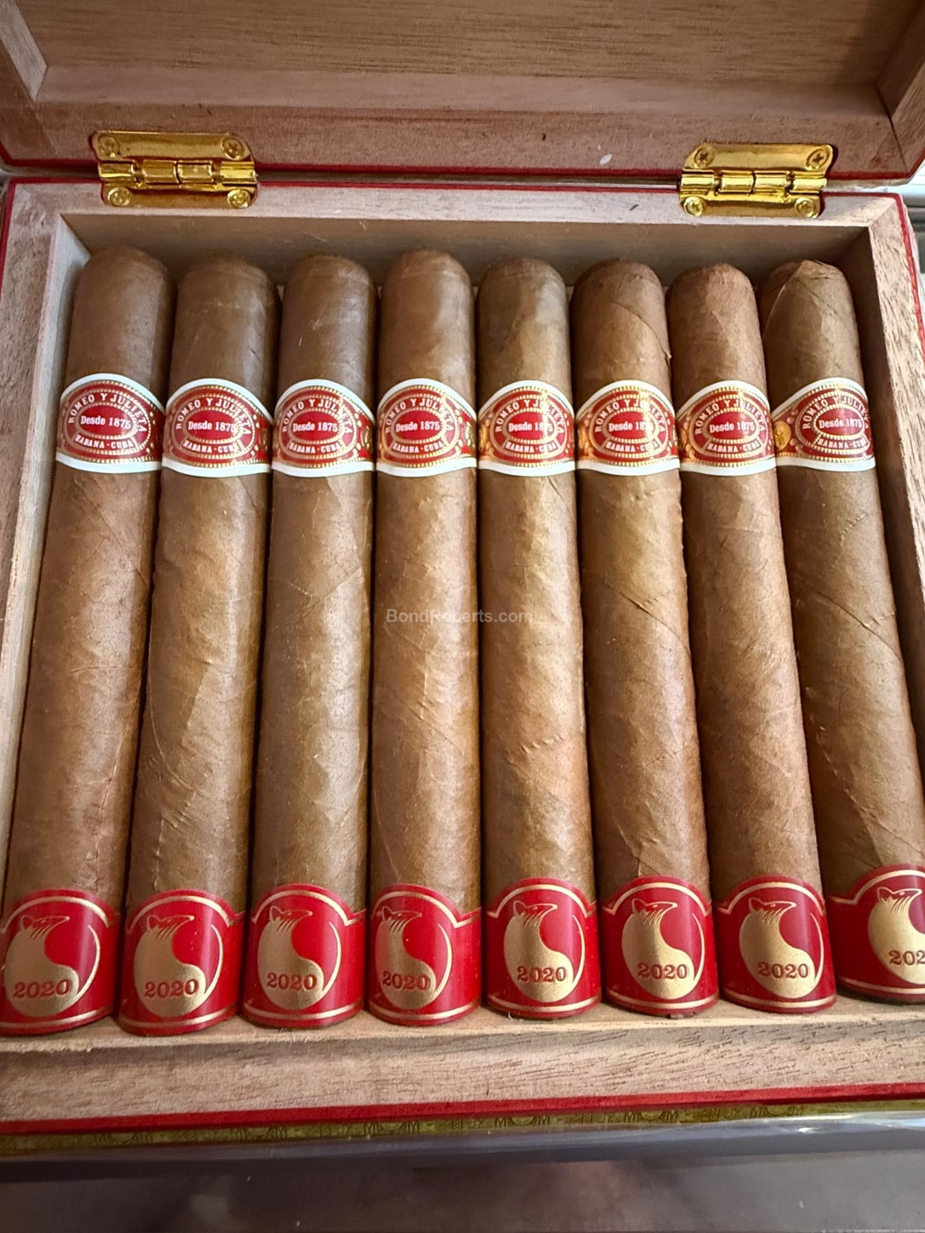 Romeo y Julieta Maravillas 8 Año de la Rata 2019 Luxury boîte nature ...