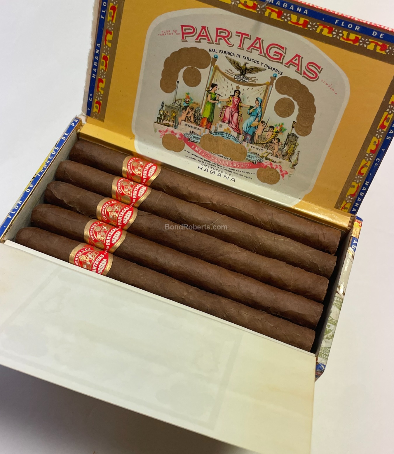 Partagás Charlottes 1998 Dress Box of 25 cigars 37997