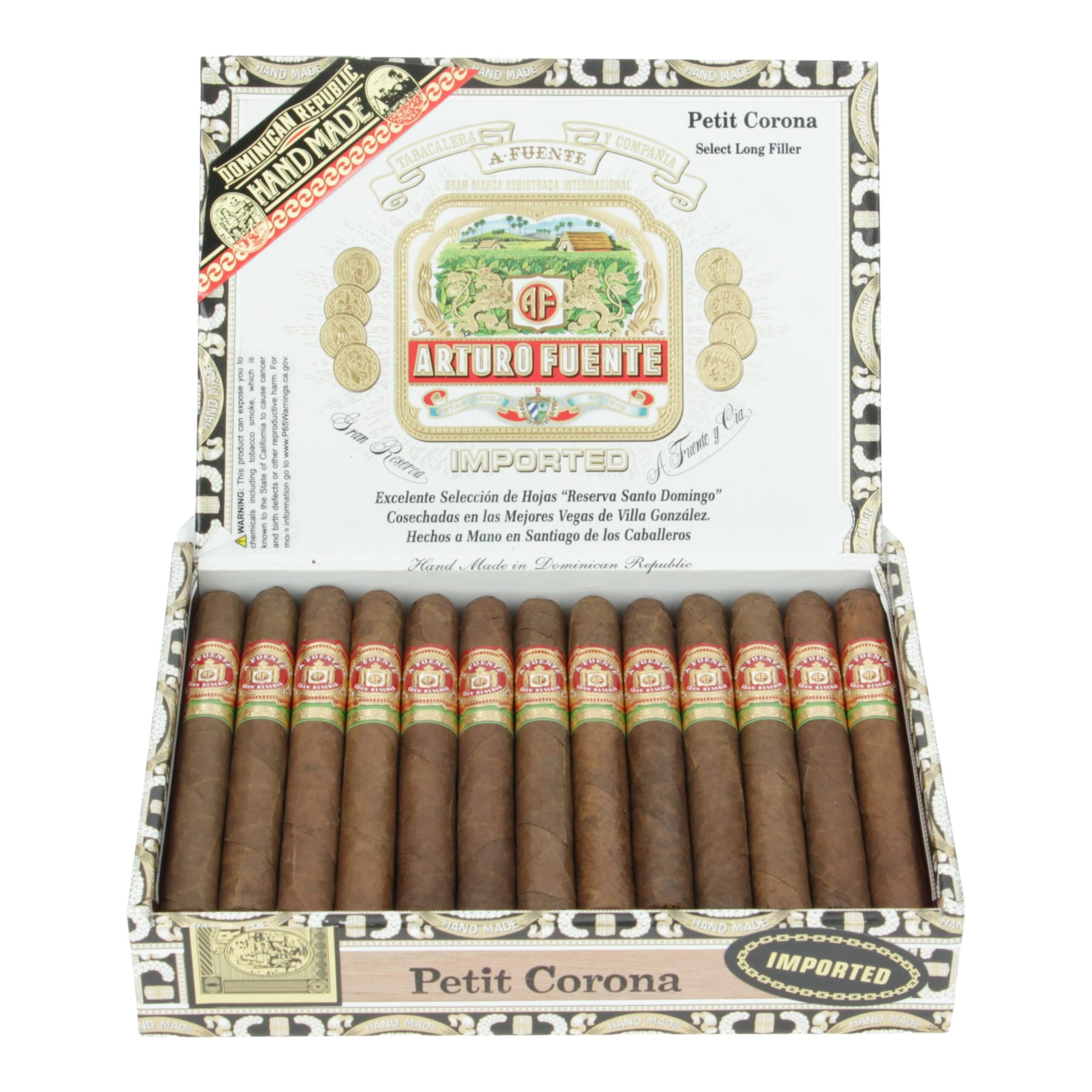 Arturo Fuente 阿图罗·富恩特 Petit Corona 自然款 雪茄資料