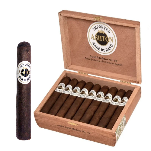 Buy Ashton Aged Maduro No. 10 Cigars - On Sale ! Tax Free