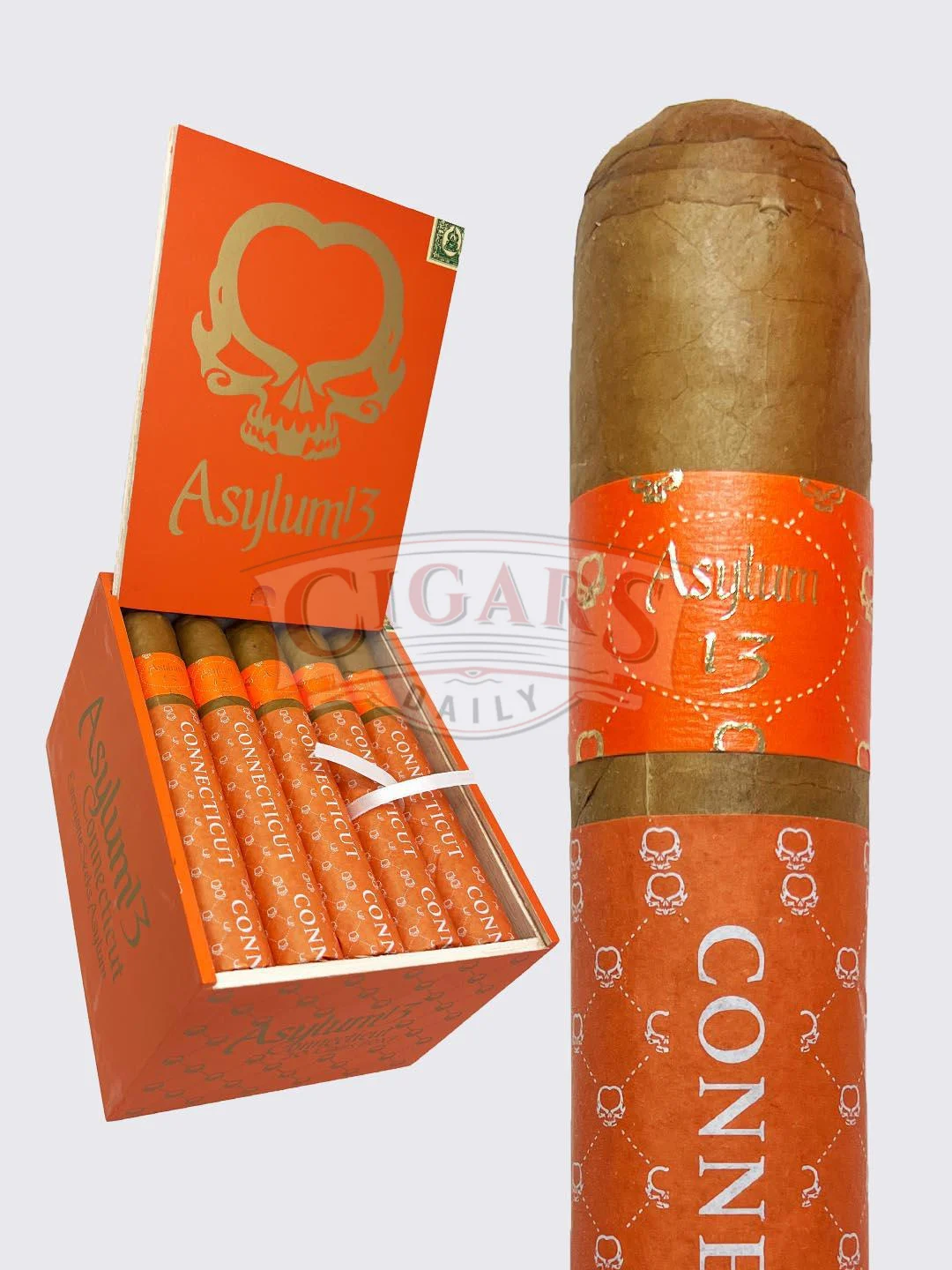 Asylum 13 Connecticut Robusto (5×50) - Cigars Daily