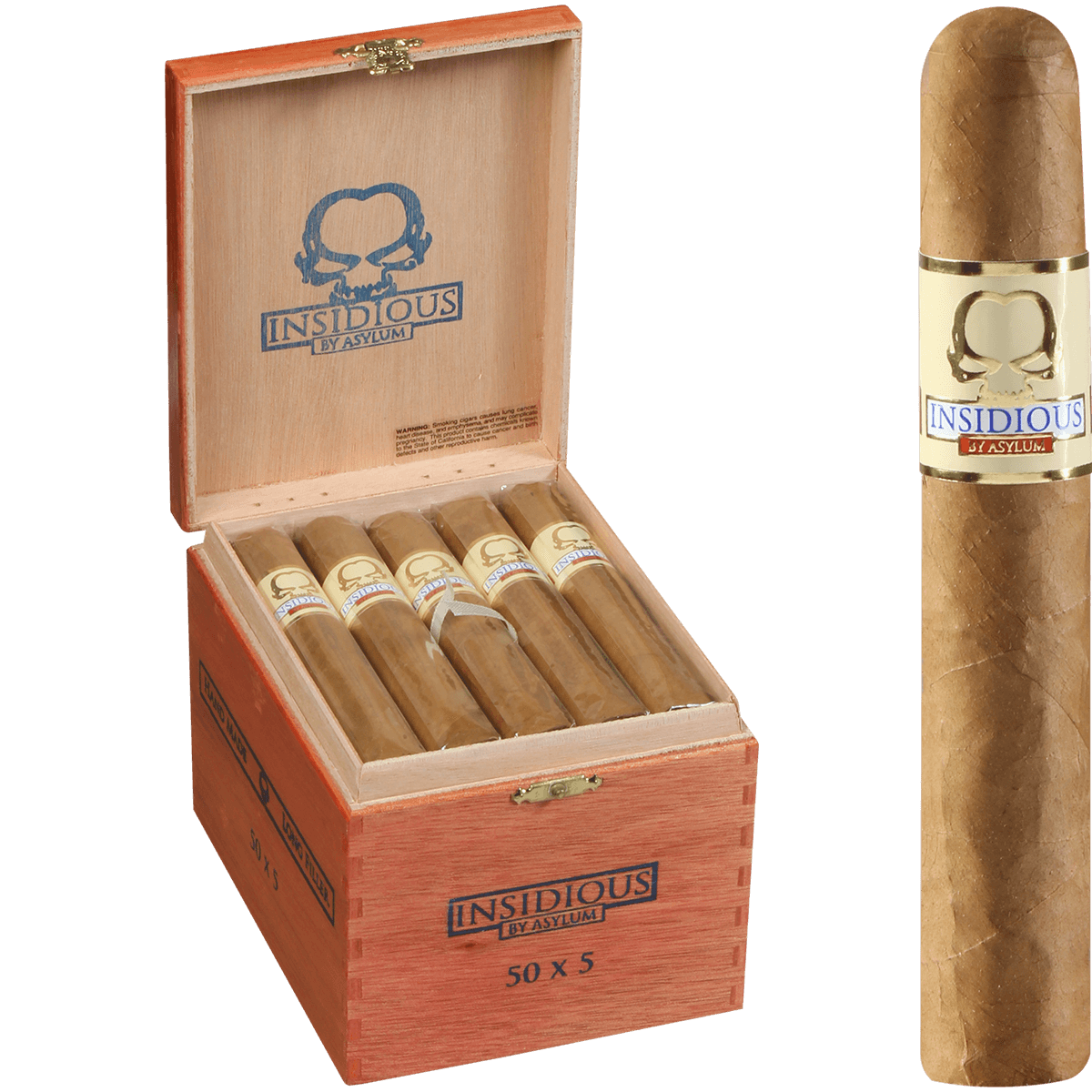 CLE Asylum Insidious 50×5 25ct - Habano Cigars