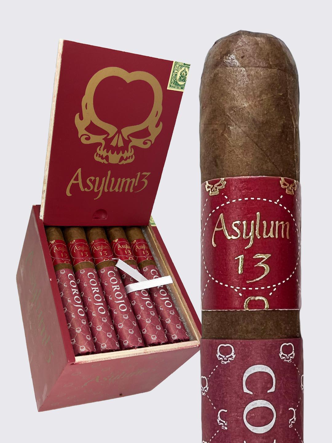 Asylum 13 Authentic Corojo Robusto (5×50) - Cigars Daily