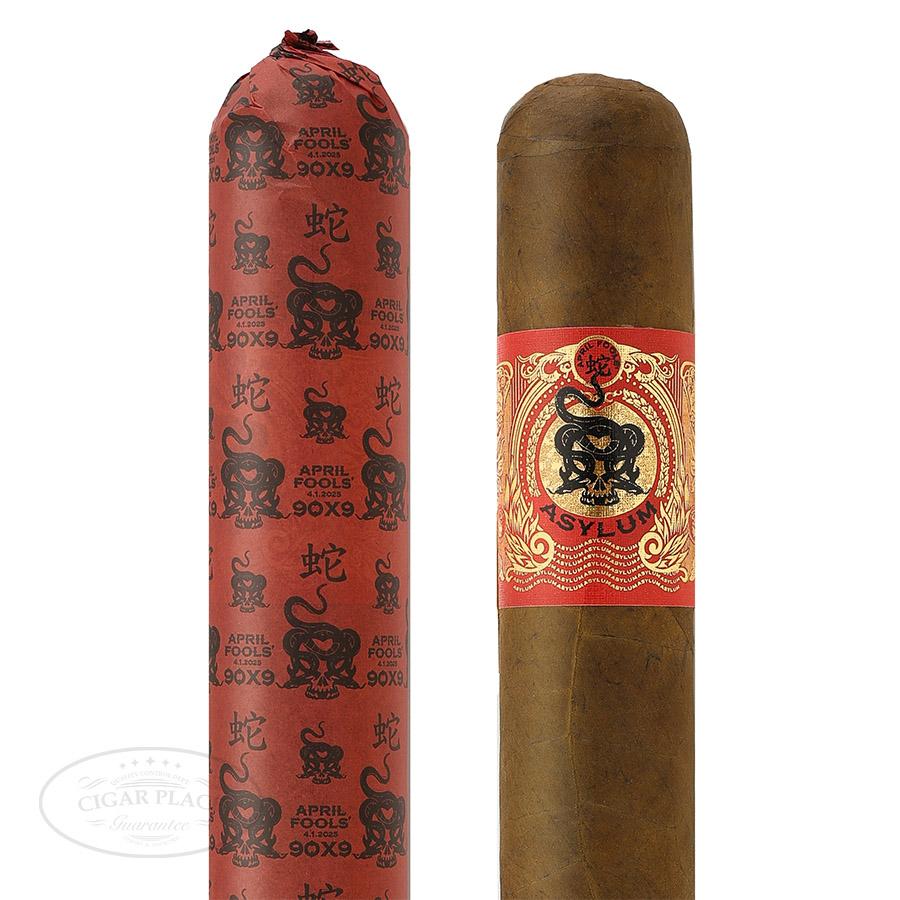 Asylum April Fools 2025 Year of the Snake 90x9 Cigars Cigarplace.com