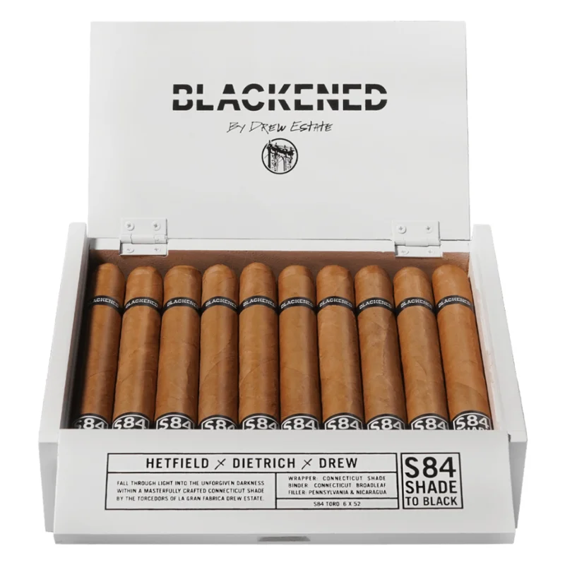 Blackened 黑色- S84 暗影黑 Corona 雪茄資料