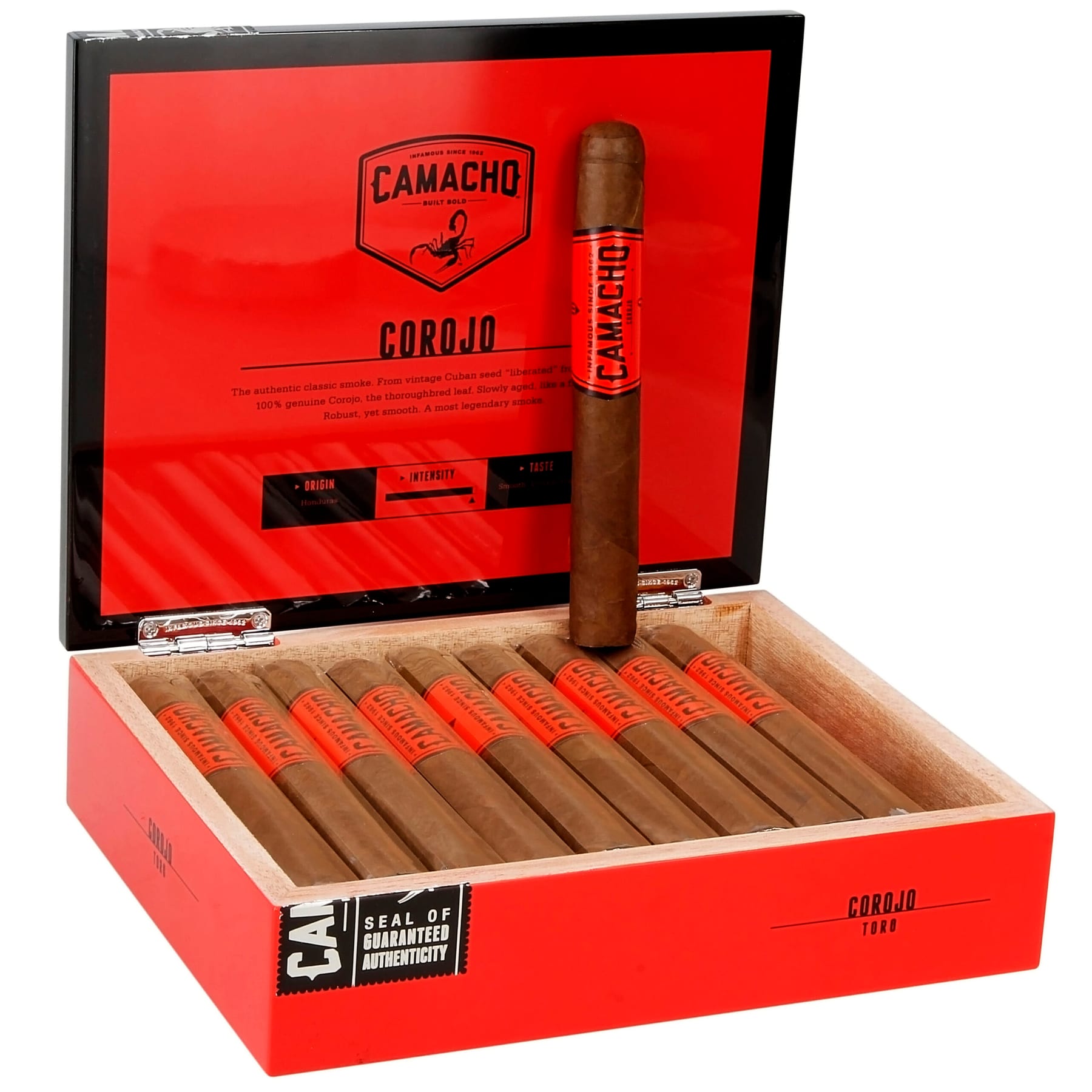 卡马乔 科罗霍 公牛 铝管装 Camacho Corojo Toro Tubo