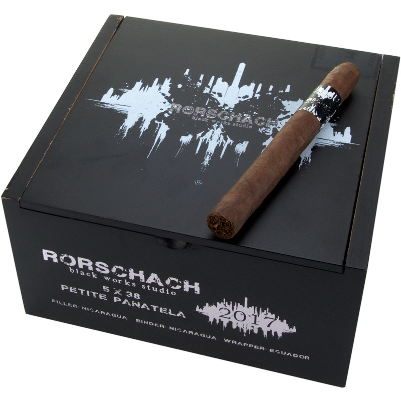 Black Works Studio Rorschach Habano Petite Panatela