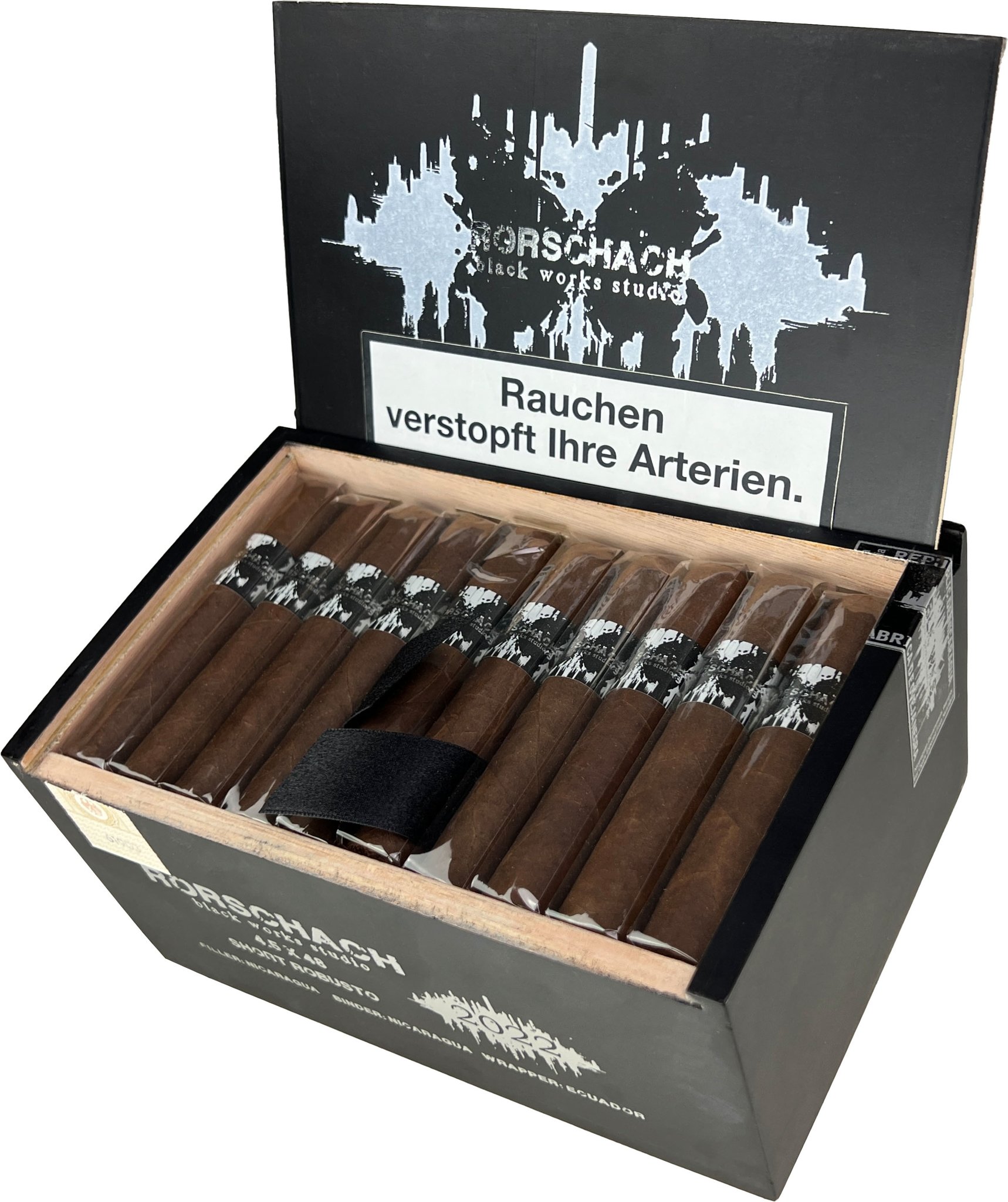 Black Works Studio Rorschach Habano Short Robusto