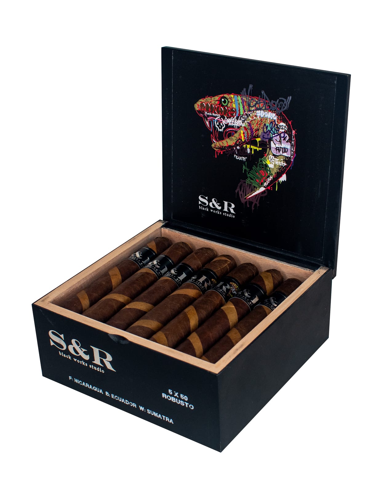 Black Works Studio S&R Barber Pole Robusto