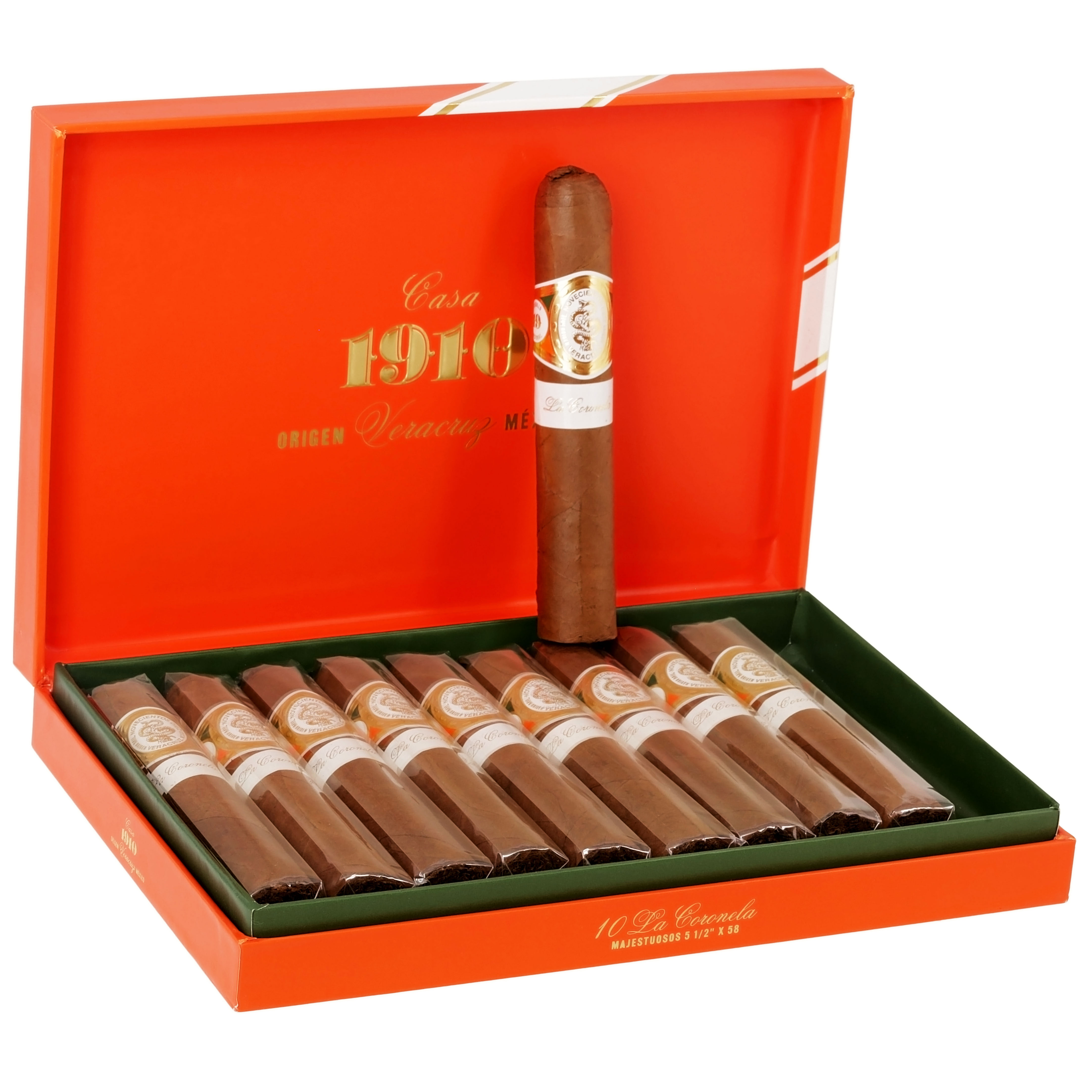 1910 之家 女战士版 女上校 双罗伯图 Casa 1910 Soldadera Edition La Coronela Majestuosos Double Robusto